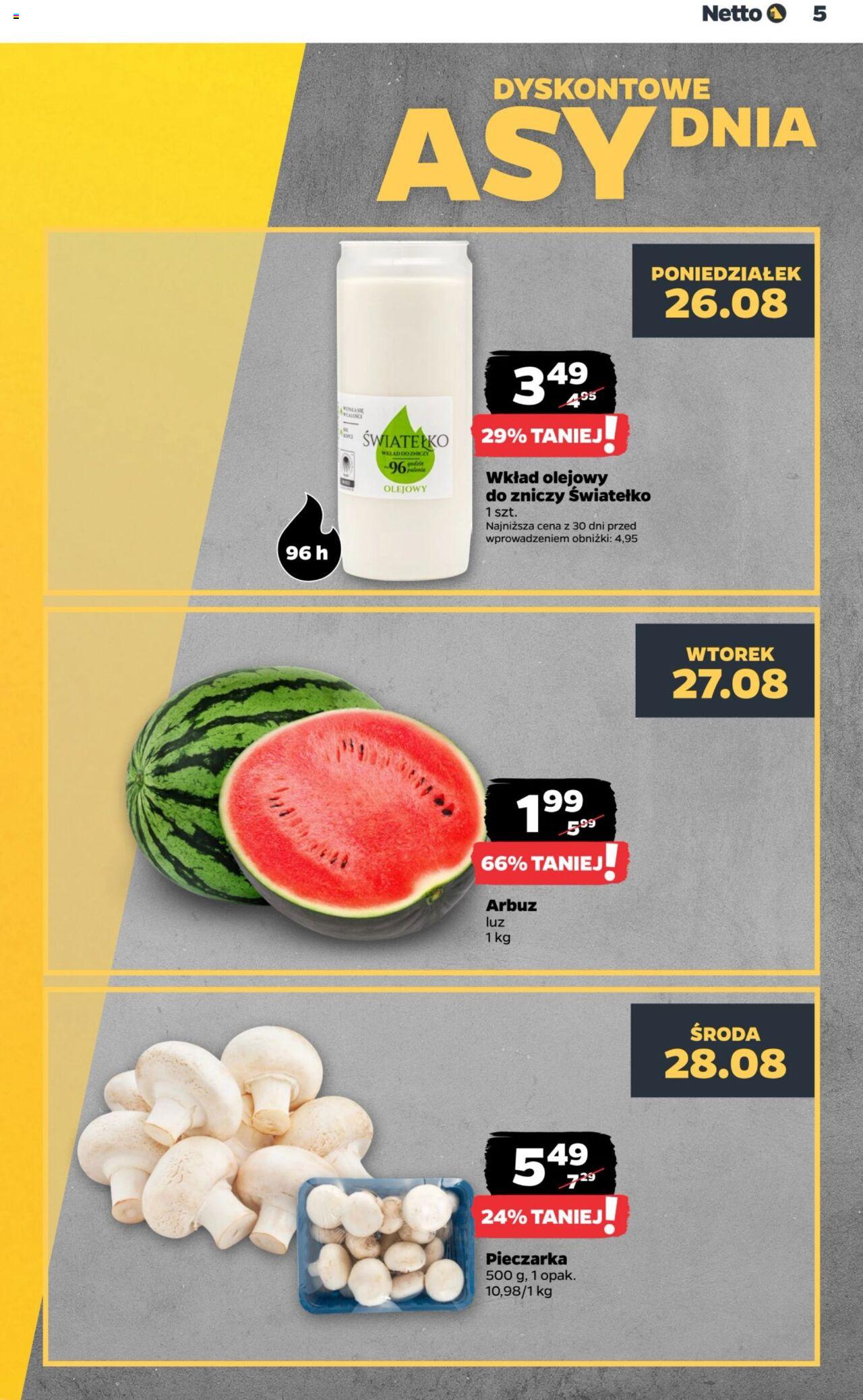 NETTO Gazetka ważna od 26.08.2024 do 31.08.2024 strona 5
