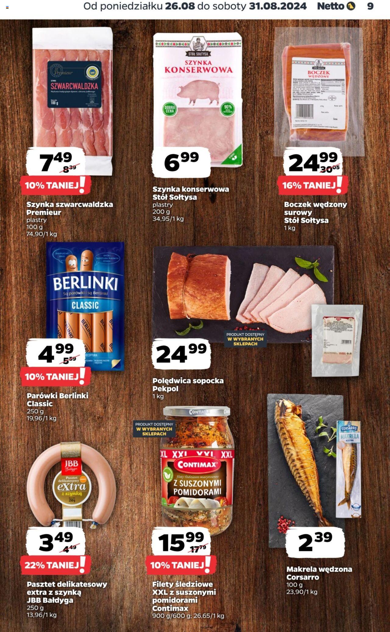 NETTO Gazetka ważna od 26.08.2024 do 31.08.2024 strona 9
