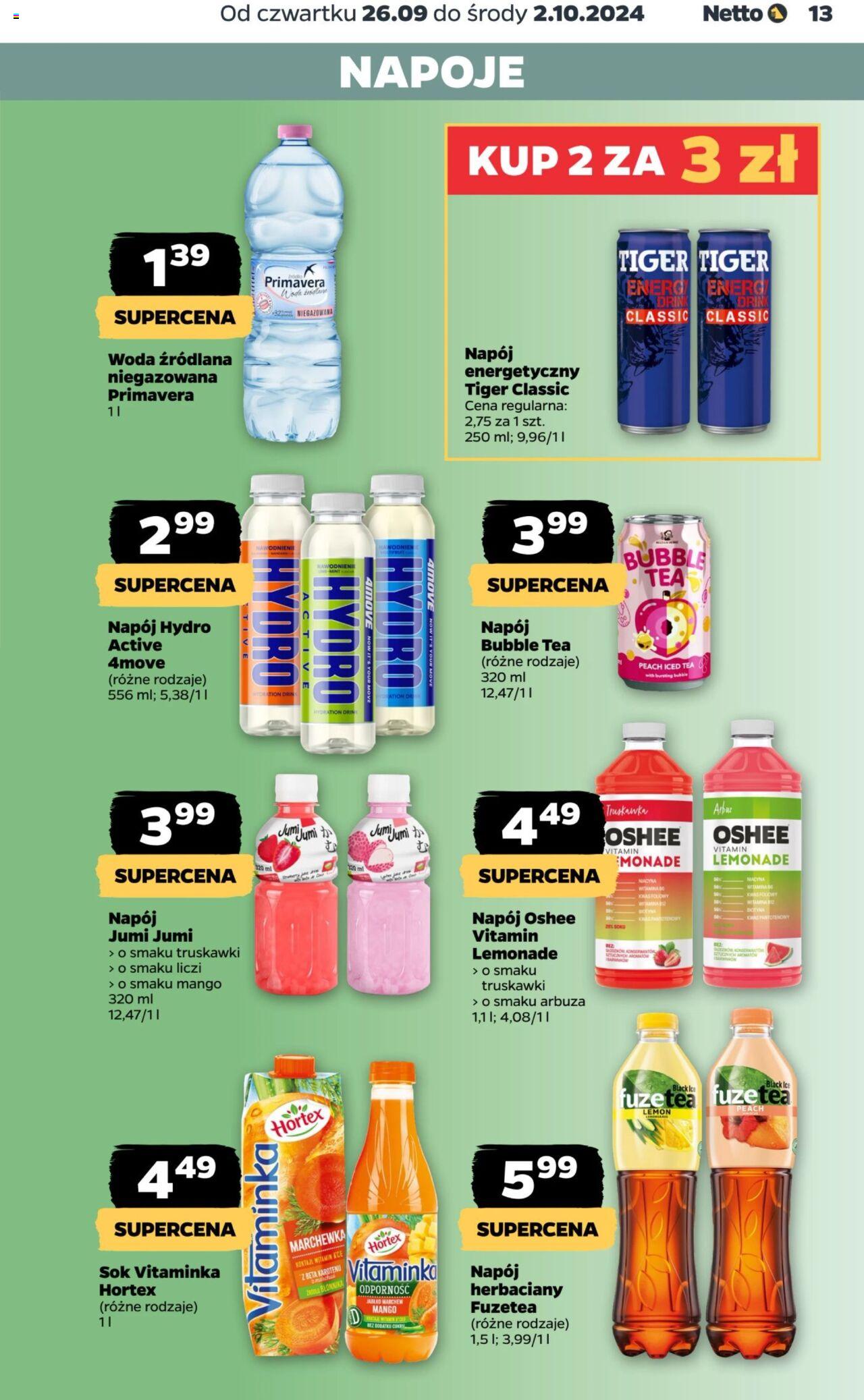 NETTO Gazetka ważna od 26.09.2024 do 02.10.2024 strona 13