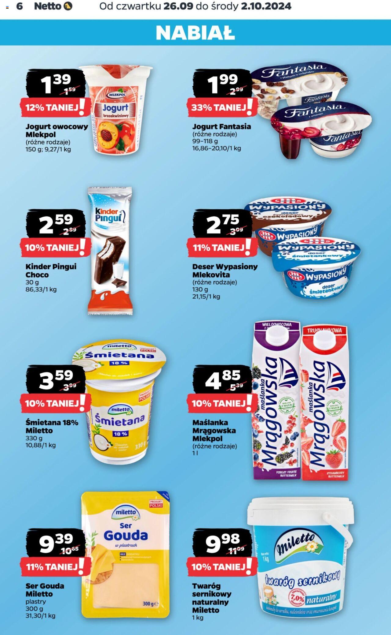 NETTO Gazetka ważna od 26.09.2024 do 02.10.2024 strona 6