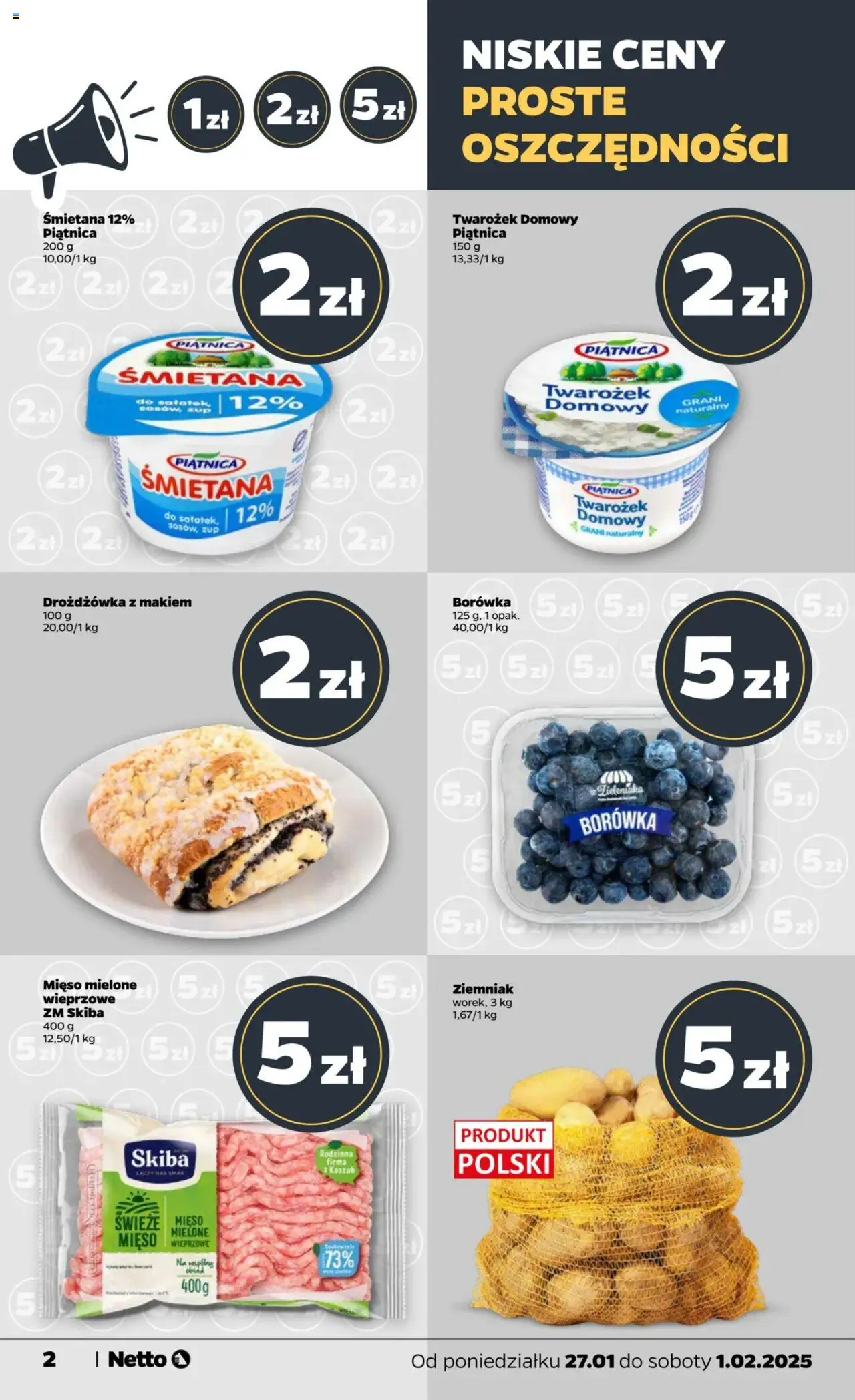 NETTO Gazetka ważna od  27.01.2025 do 01.02.2025 strona 2