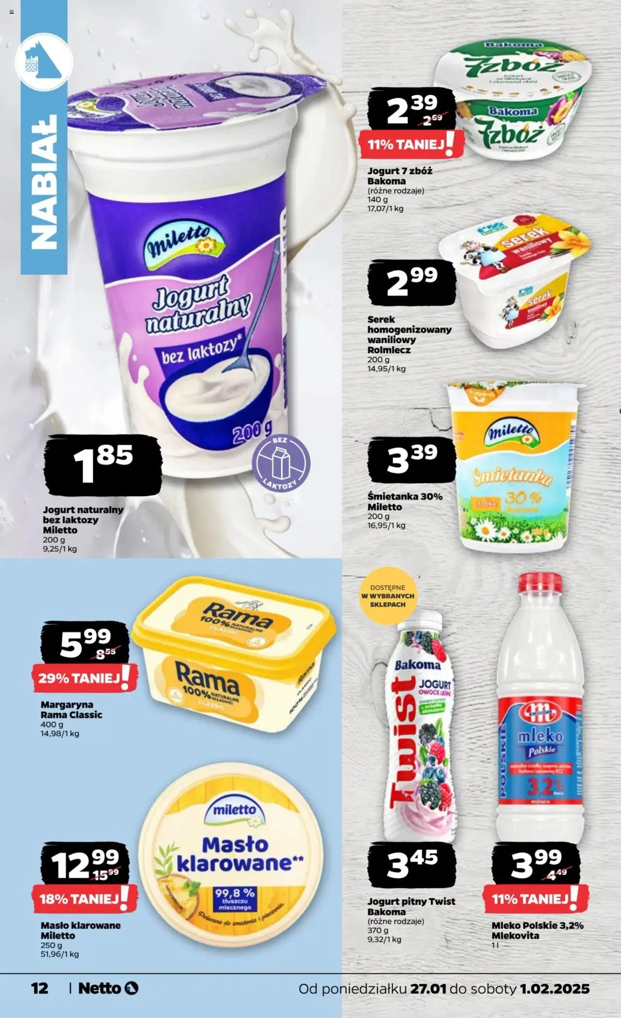 NETTO Gazetka ważna od  27.01.2025 do 01.02.2025 strona 12
