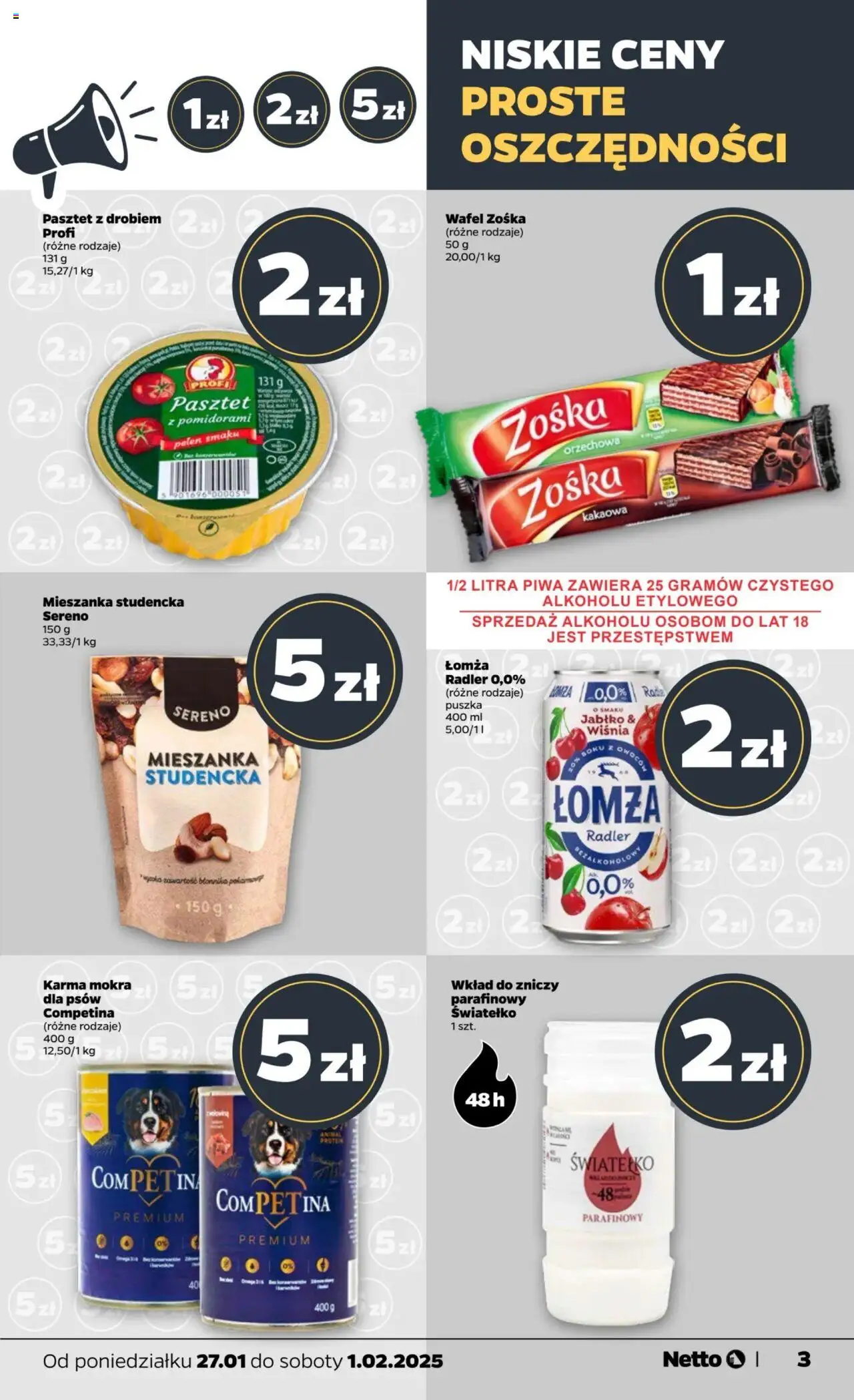 NETTO Gazetka ważna od  27.01.2025 do 01.02.2025 strona 3
