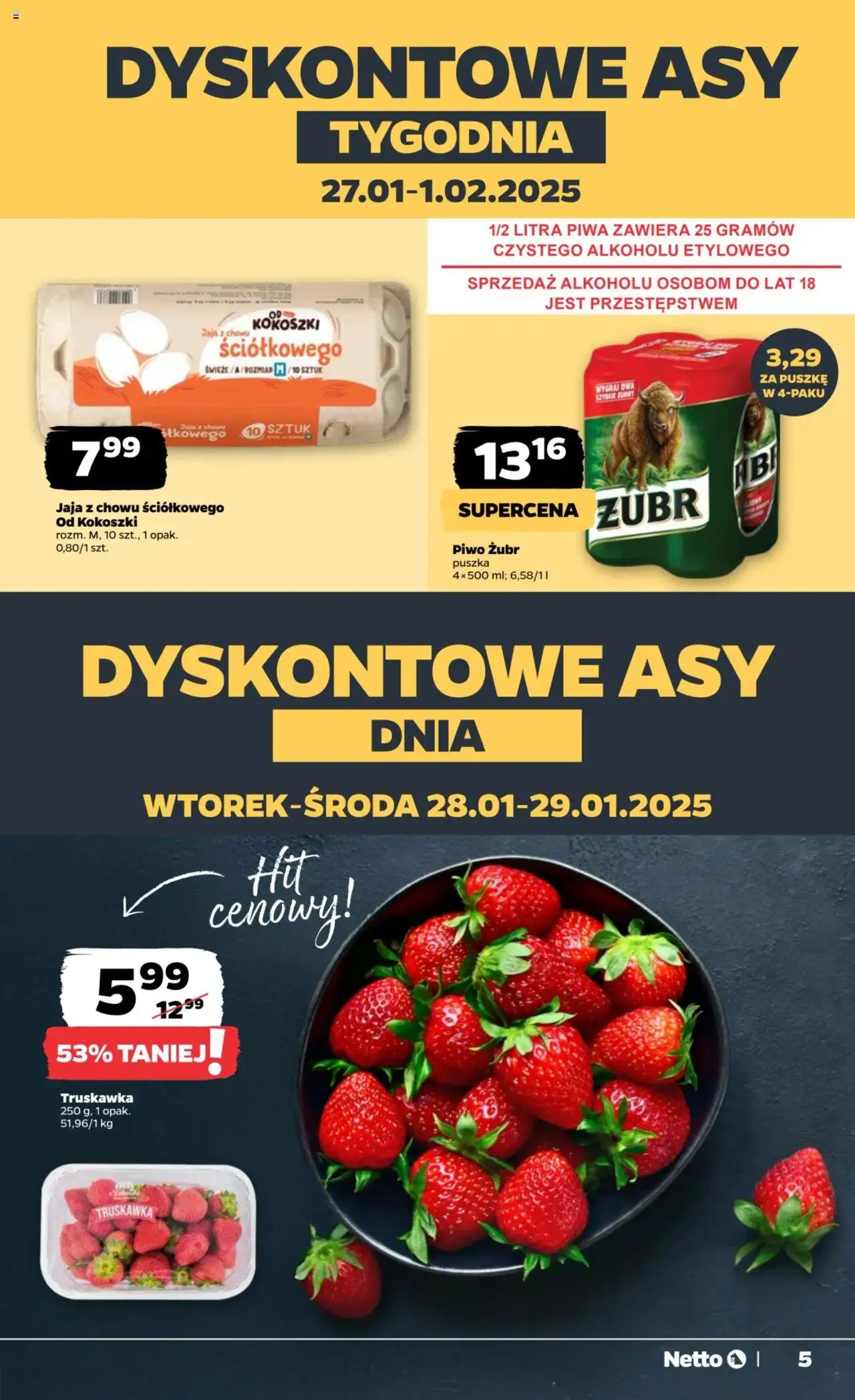 NETTO Gazetka ważna od  27.01.2025 do 01.02.2025 strona 5