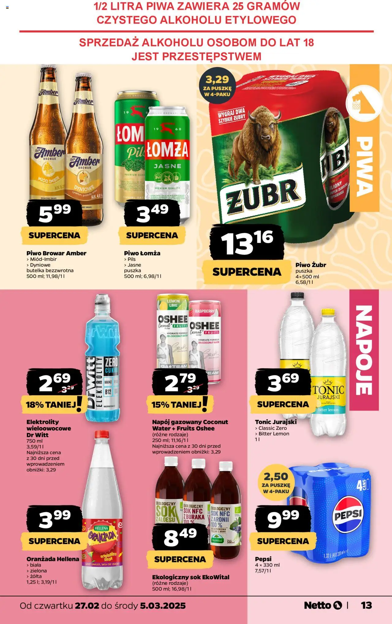NETTO Gazetka ważna od 27.02.2025 do 05.03.2025 strona 13