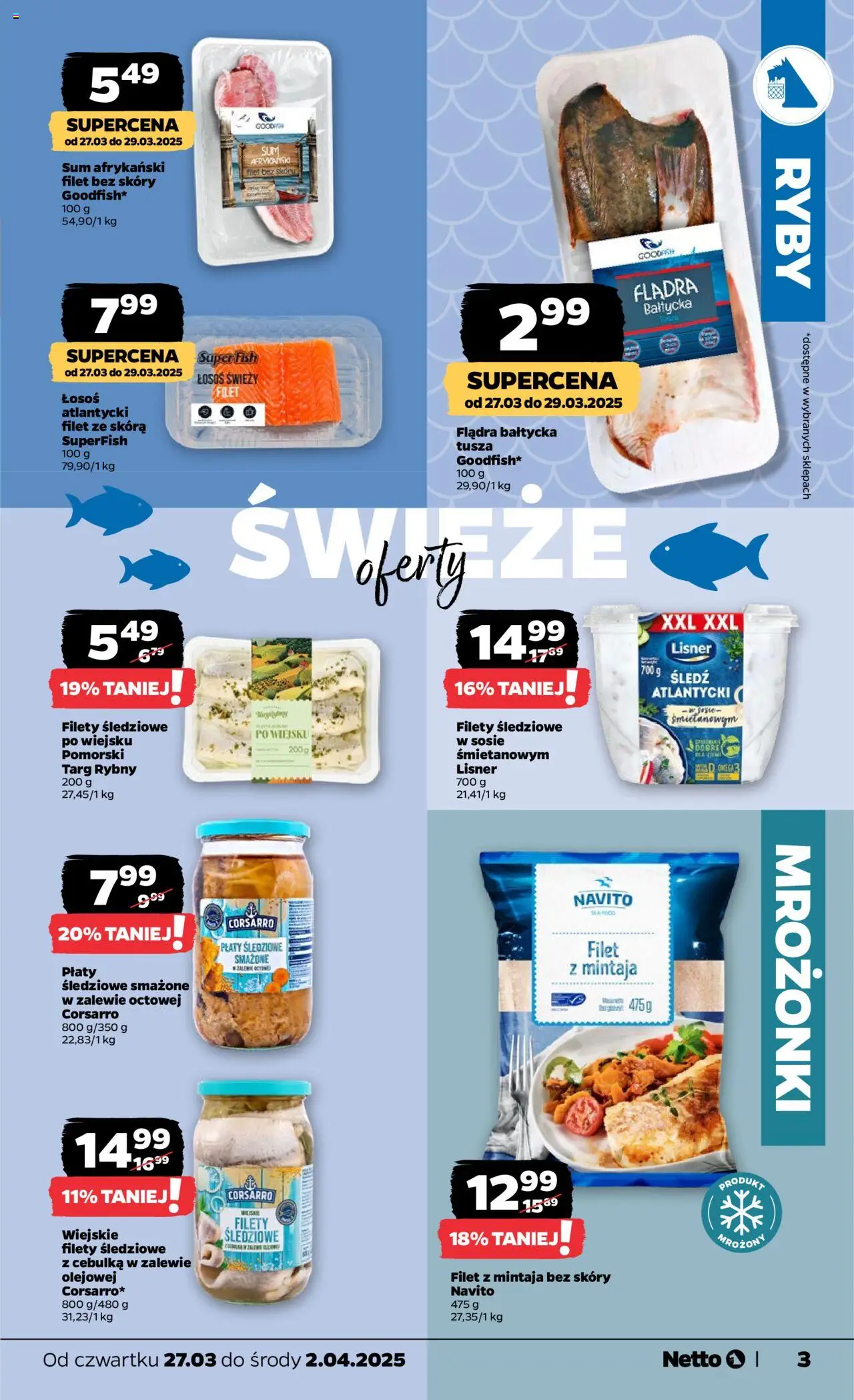 NETTO Gazetka ważna od 27.03.2025 do 02.04.2025  1 strona 3