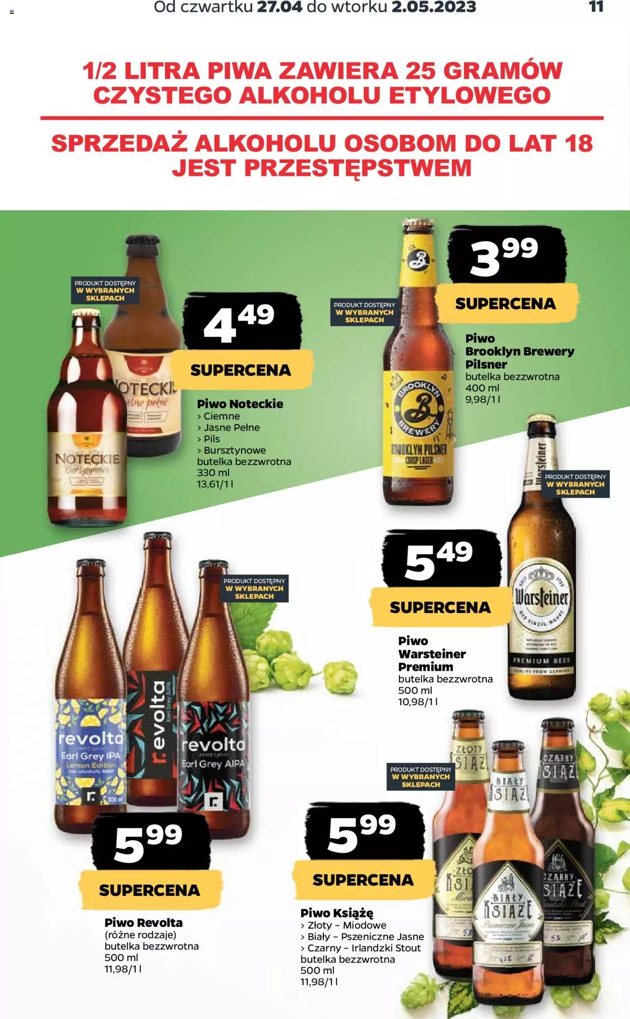 NETTO Gazetka ważna  od 27.04.2023 do 02.05.2023 strona 11