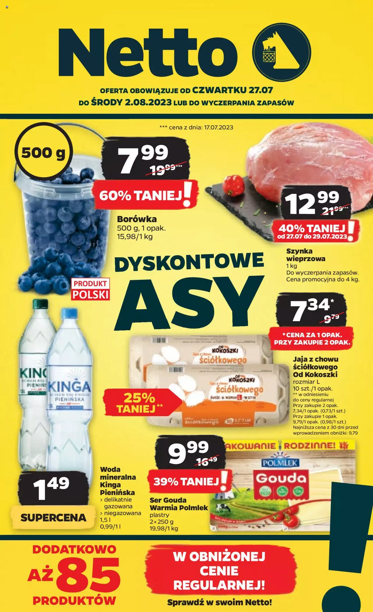NETTO Gazetka ważna  od 27.07.2023 do 02.08.2023 strona 1