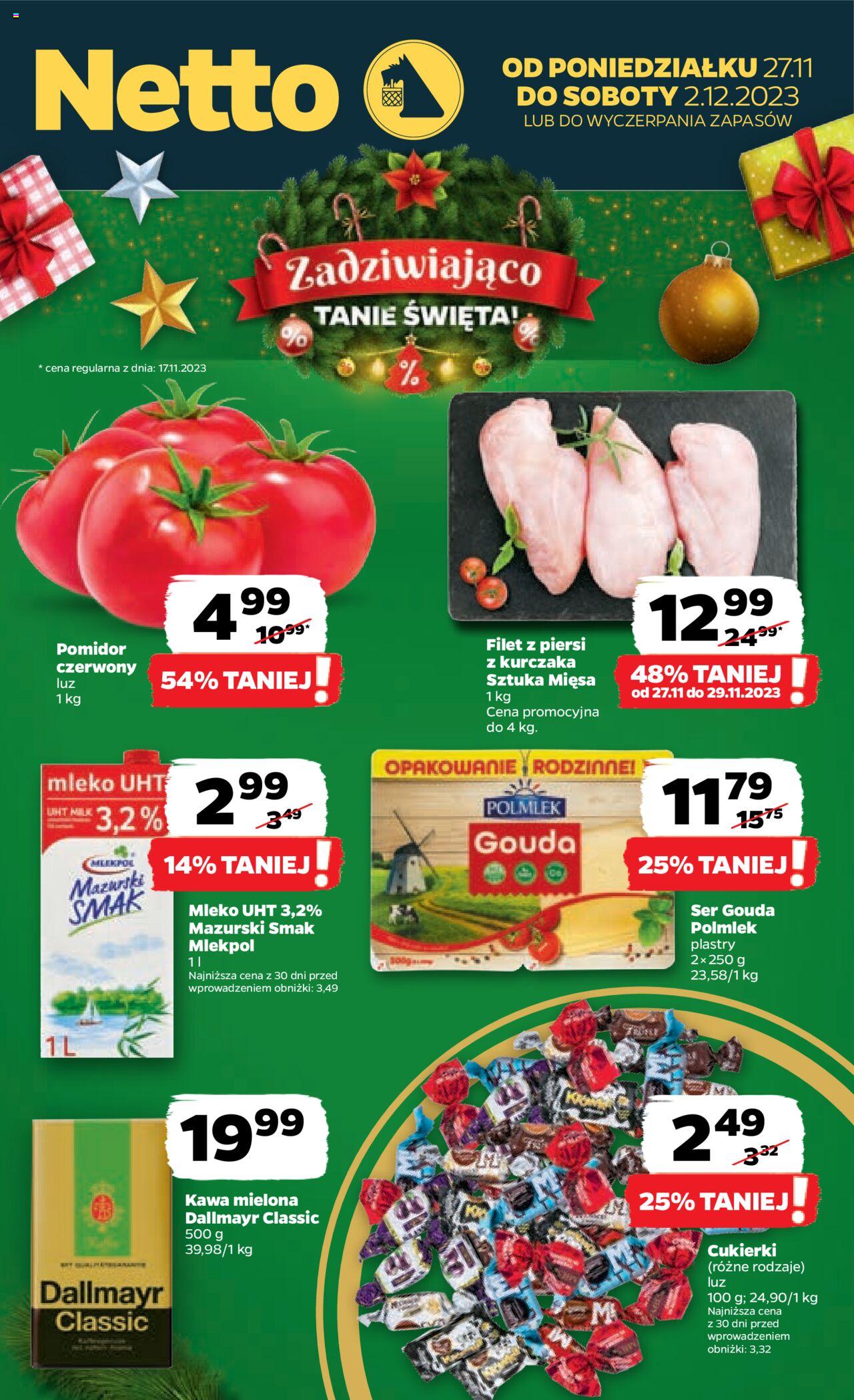 Netto gazetka ważna od 27.11.2023 do 02.12.2023 strona 1