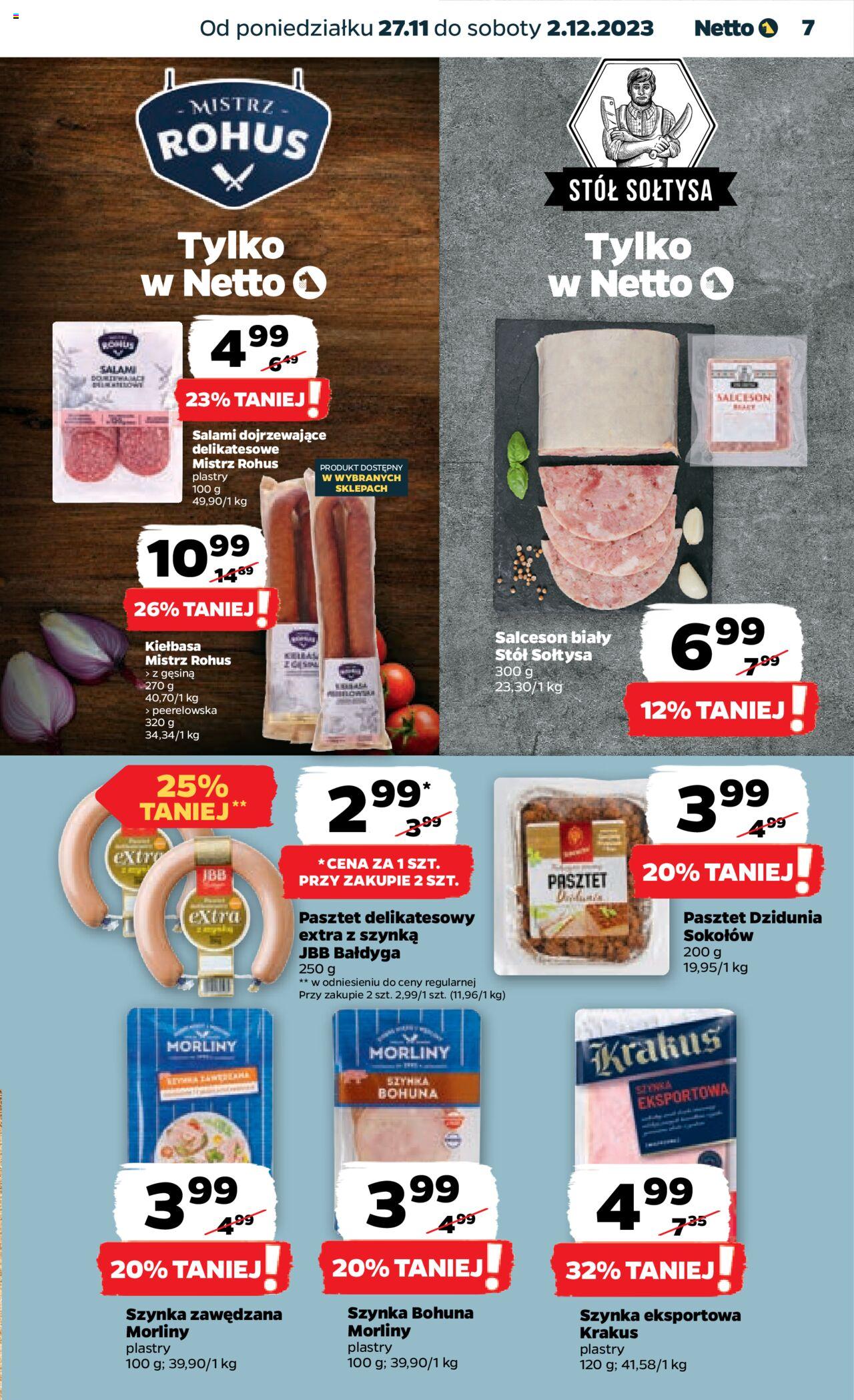 Netto gazetka ważna od 27.11.2023 do 02.12.2023 strona 7