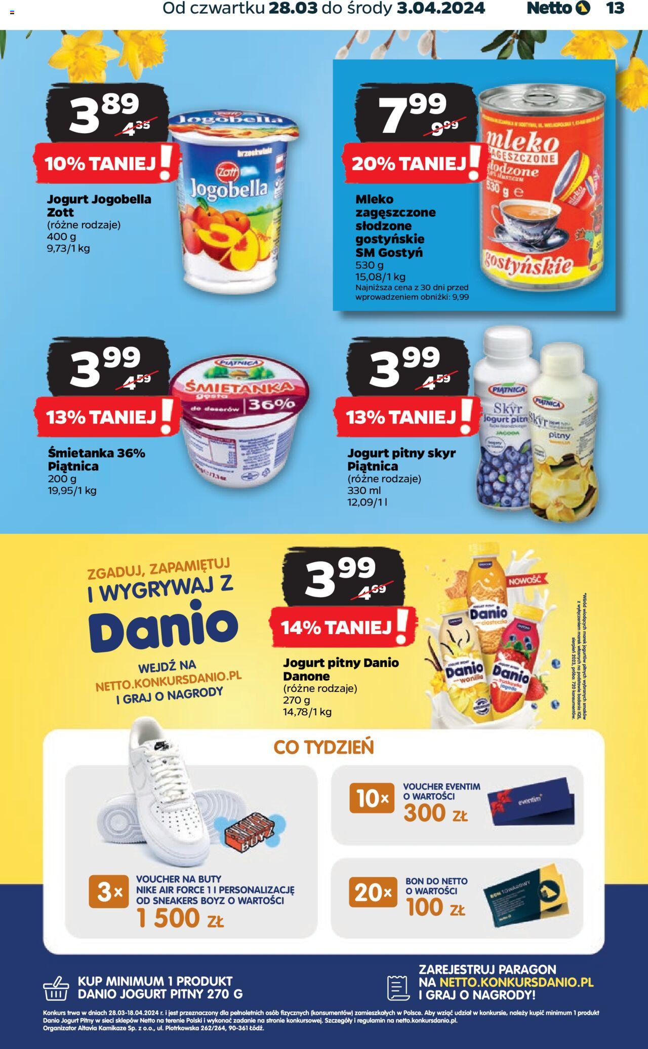 NETTO Gazetka ważna od 28.03.2024 do 03.04.2024 strona 13