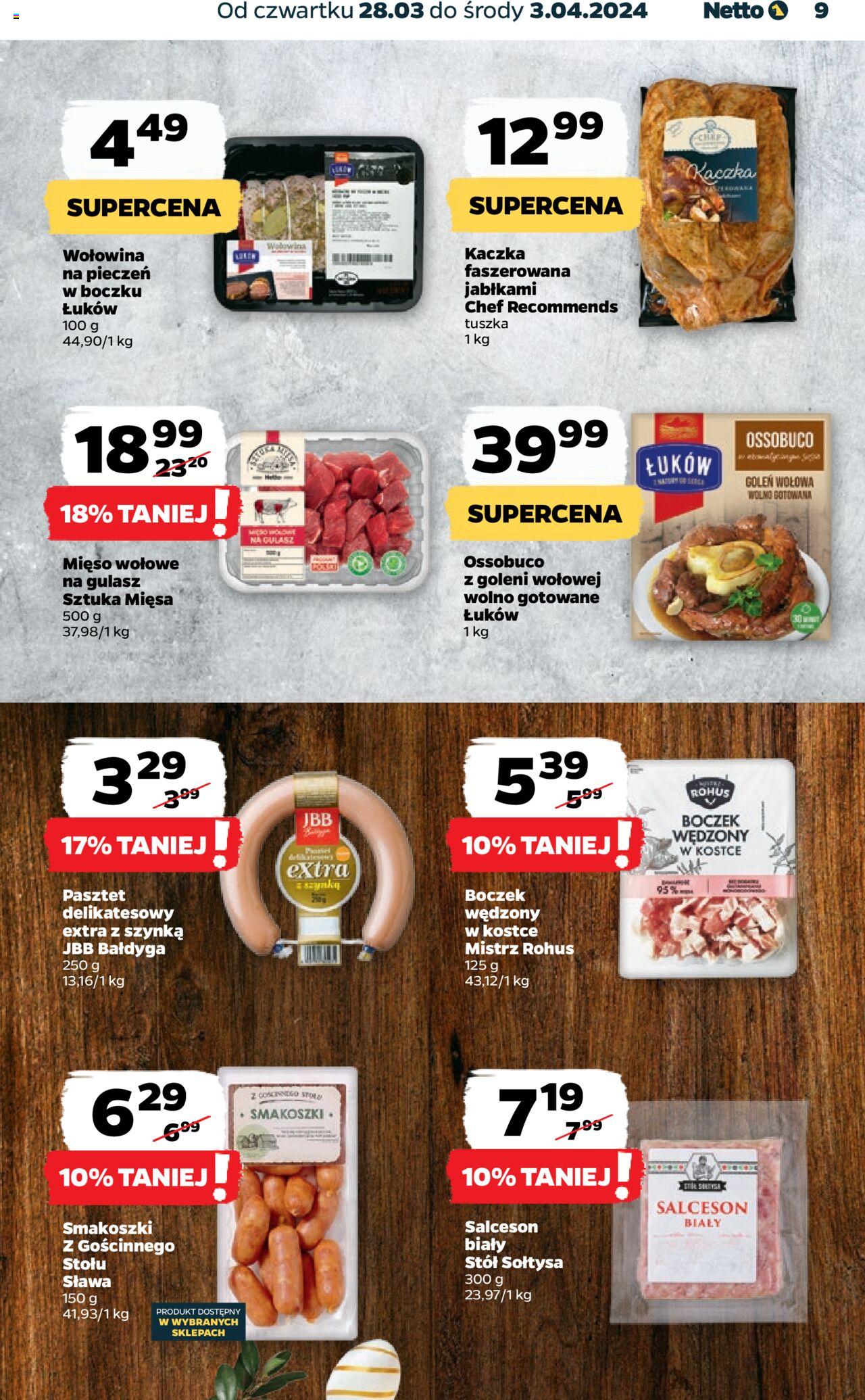 NETTO Gazetka ważna od 28.03.2024 do 03.04.2024 strona 9