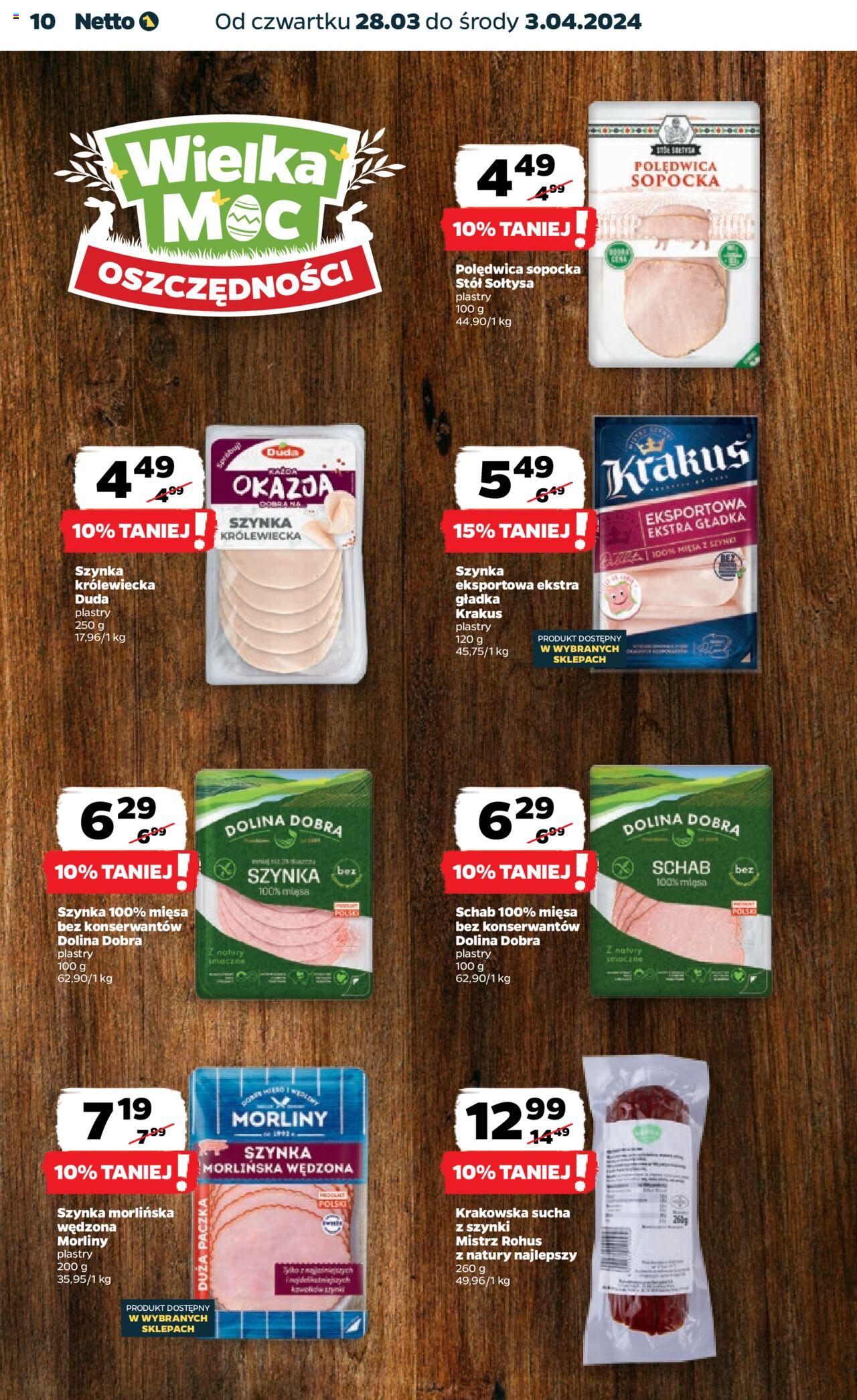 NETTO Gazetka ważna od 28.03.2024 do 03.04.2024 strona 10