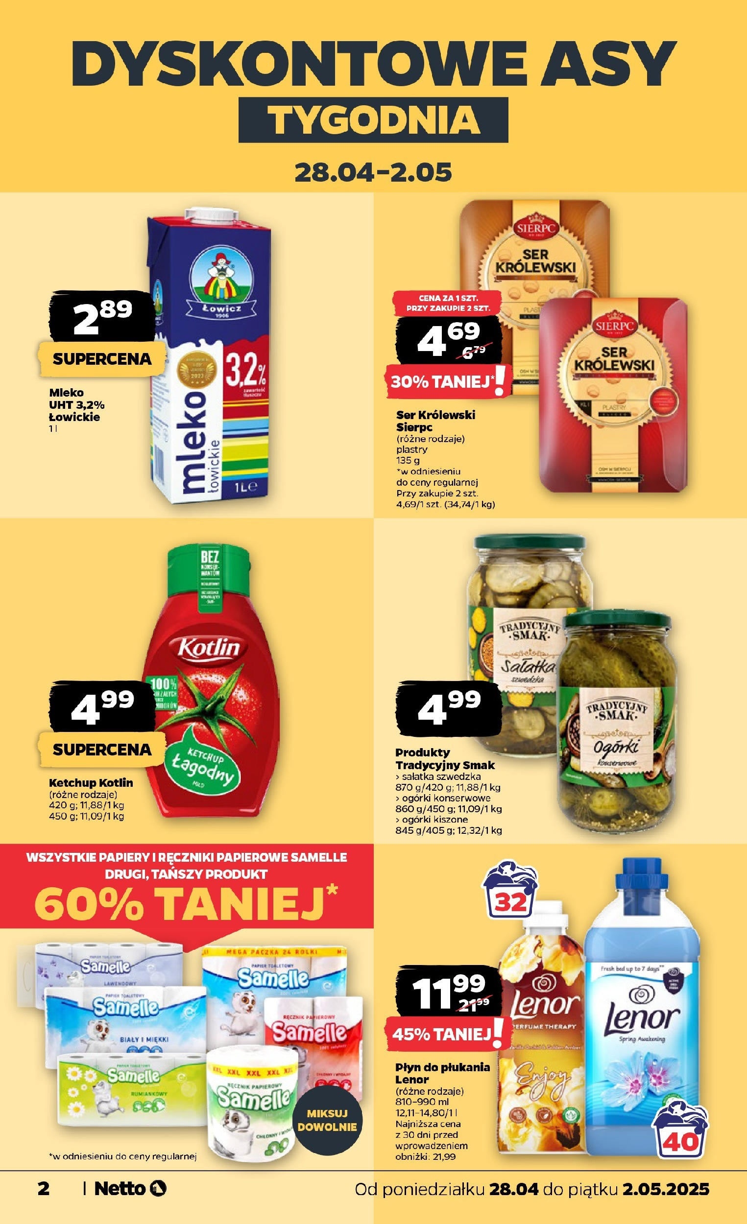 NETTO Gazetka ważna  od 28.04.2025 do 02.05.2025 strona 2