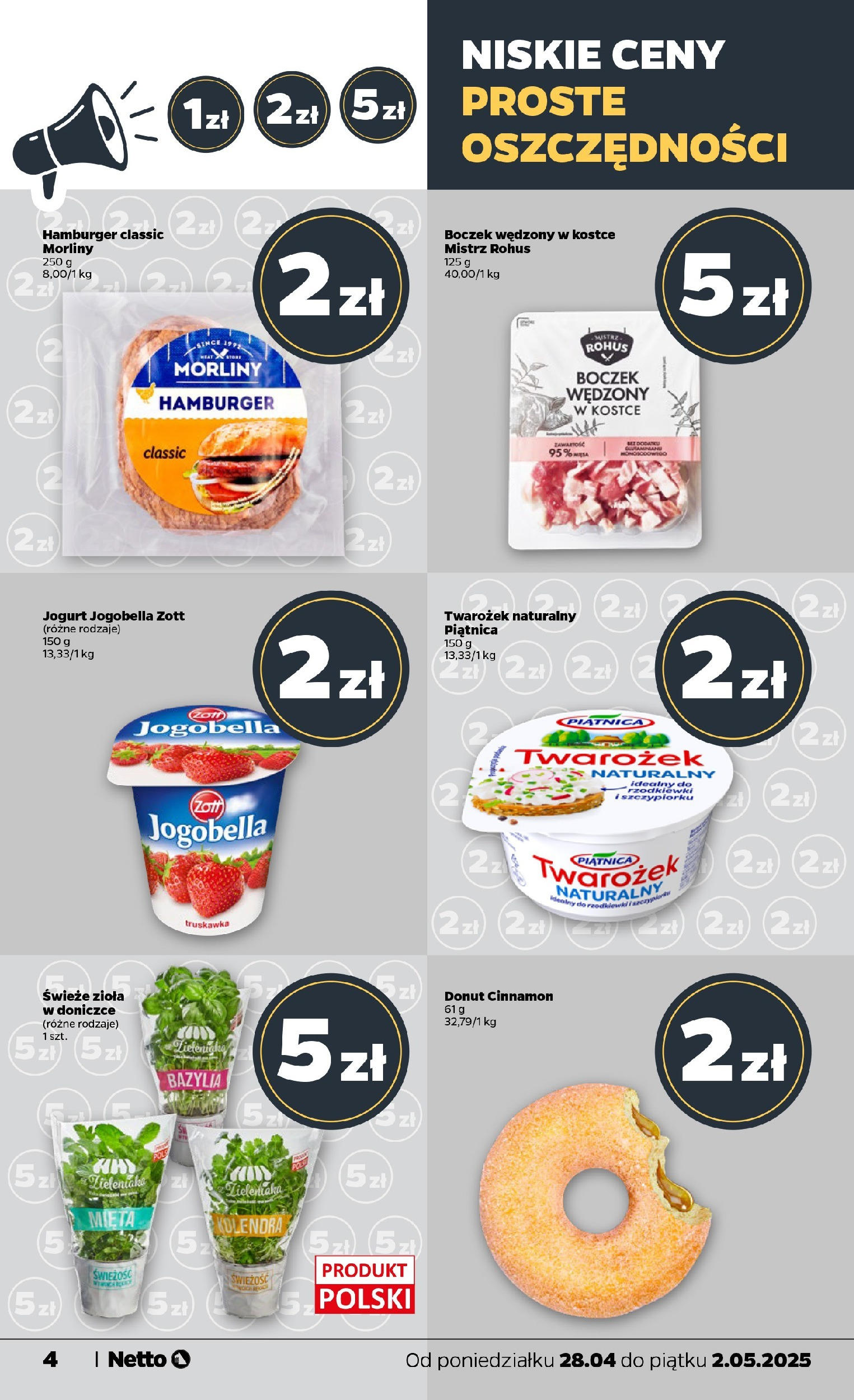 NETTO Gazetka ważna  od 28.04.2025 do 02.05.2025 strona 4