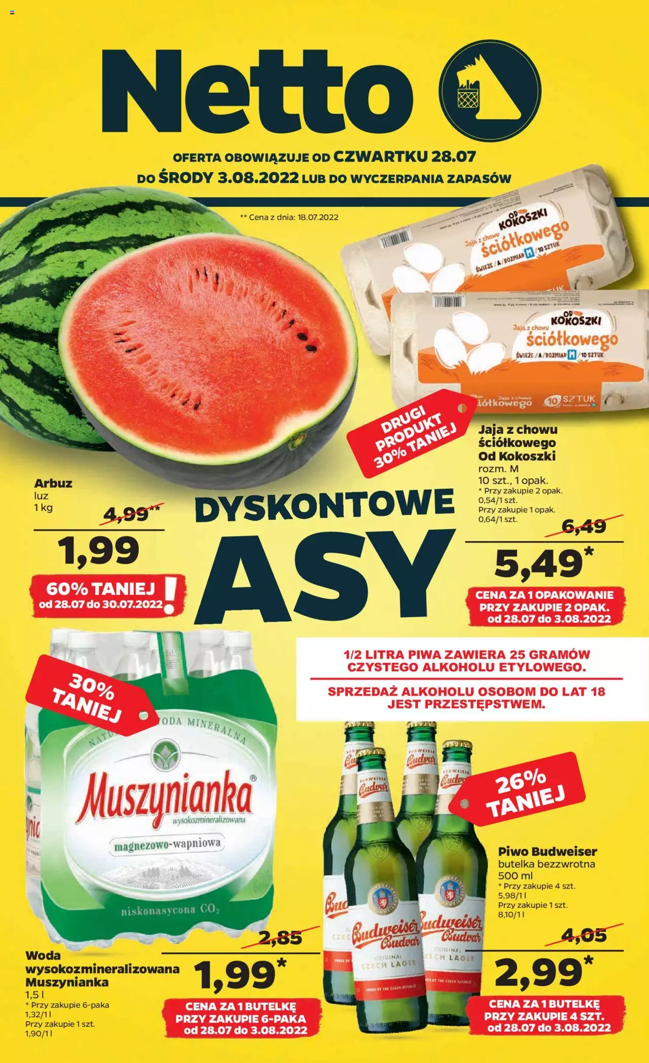 Netto gazetka ważna od 28.07.2022 do 03.08.2022 strona 1