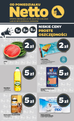 NETTO Gazetka ważna od 28.07.2025 do 02.08.2025 strona 1