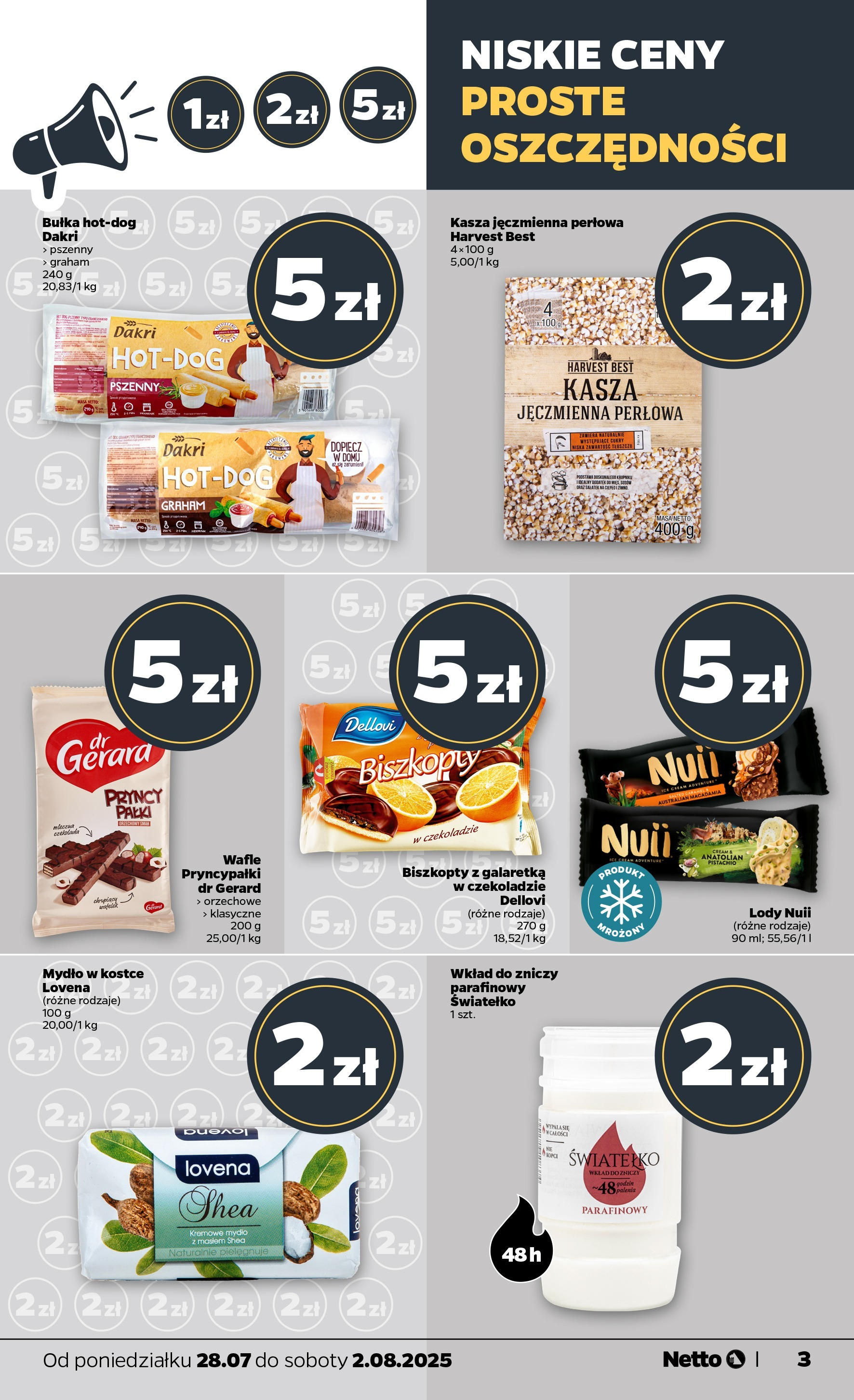 NETTO Gazetka ważna od 28.07.2025 do 02.08.2025 strona 3