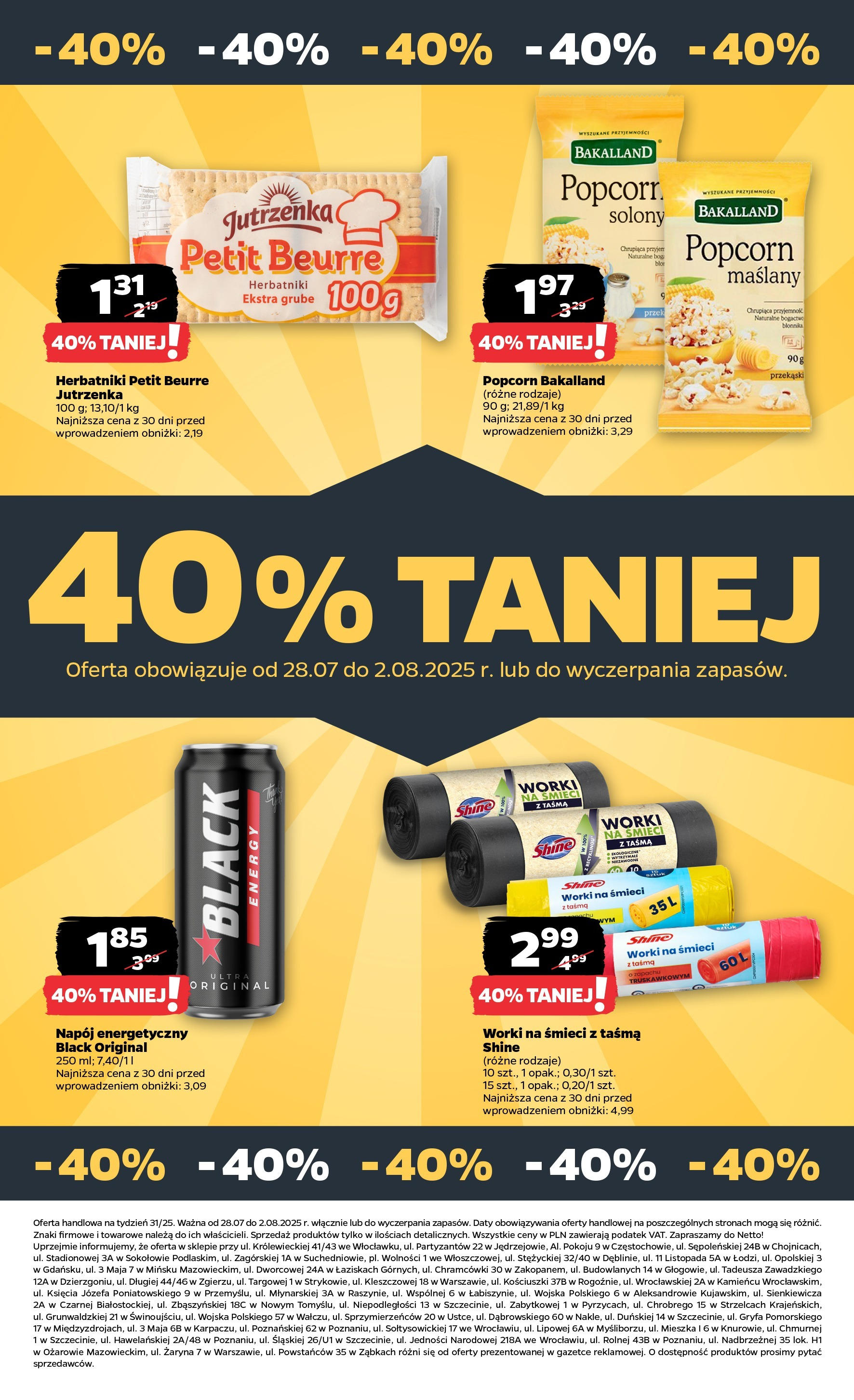 NETTO Gazetka ważna od 28.07.2025 do 02.08.2025 strona 25