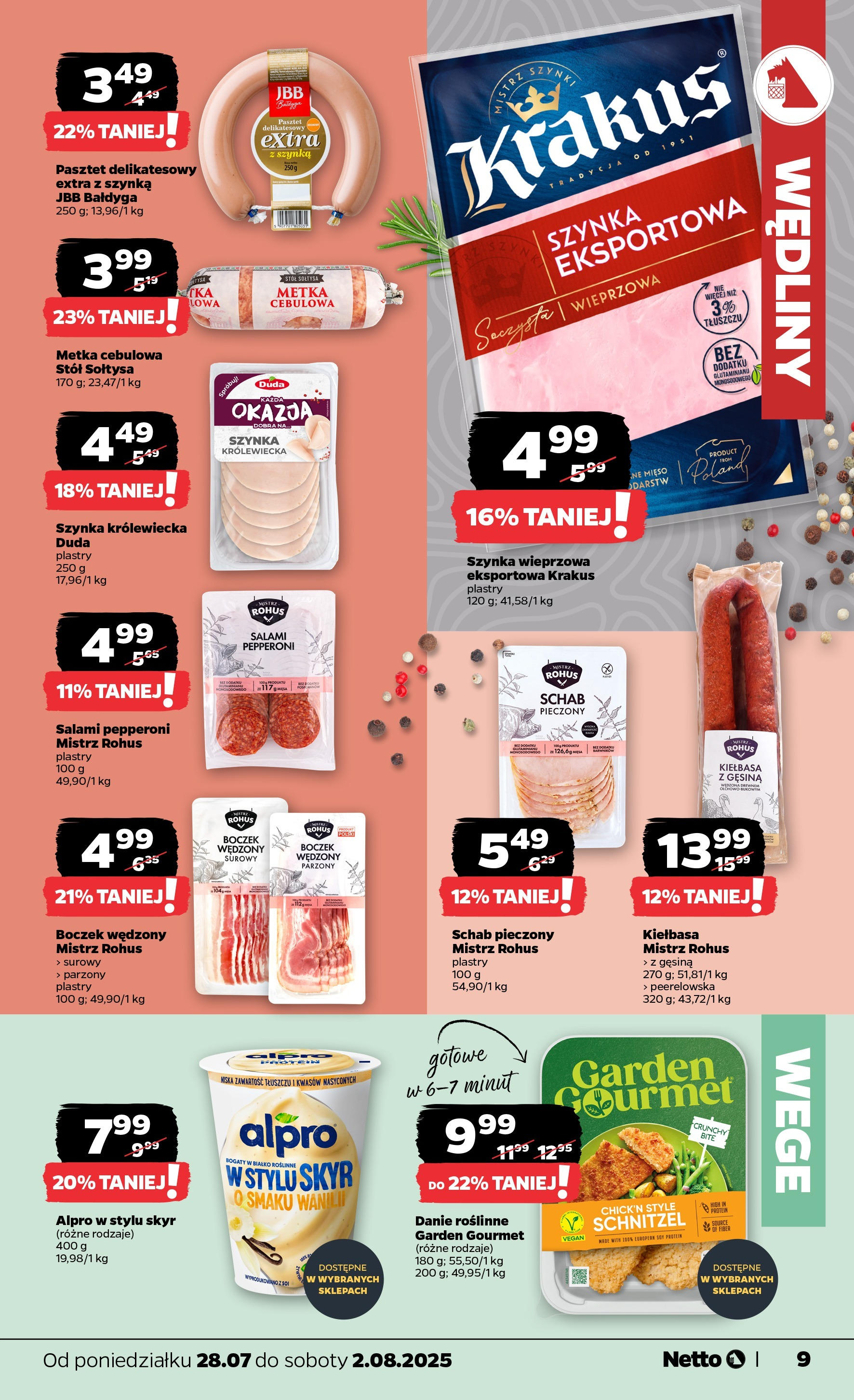 NETTO Gazetka ważna od 28.07.2025 do 02.08.2025 strona 9