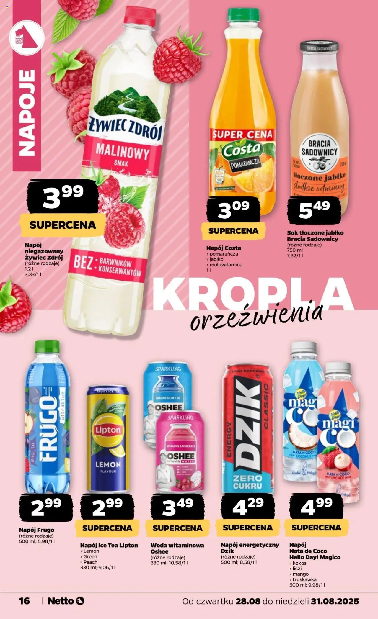 NETTO Gazetka ważna  od 28.08.2025 do 31.08.2025 strona 16