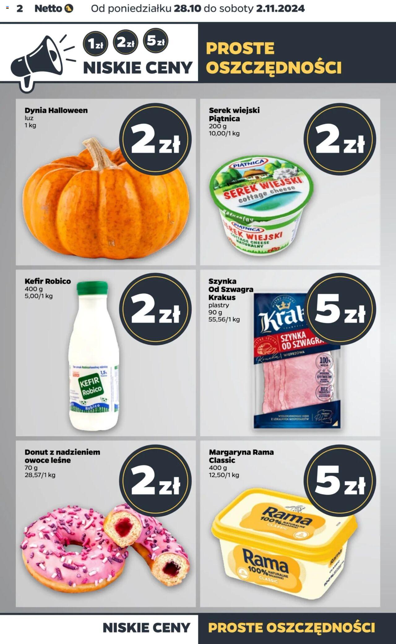 NETTO Gazetka ważna od 28.10.2024 do 02.11.2024 strona 2