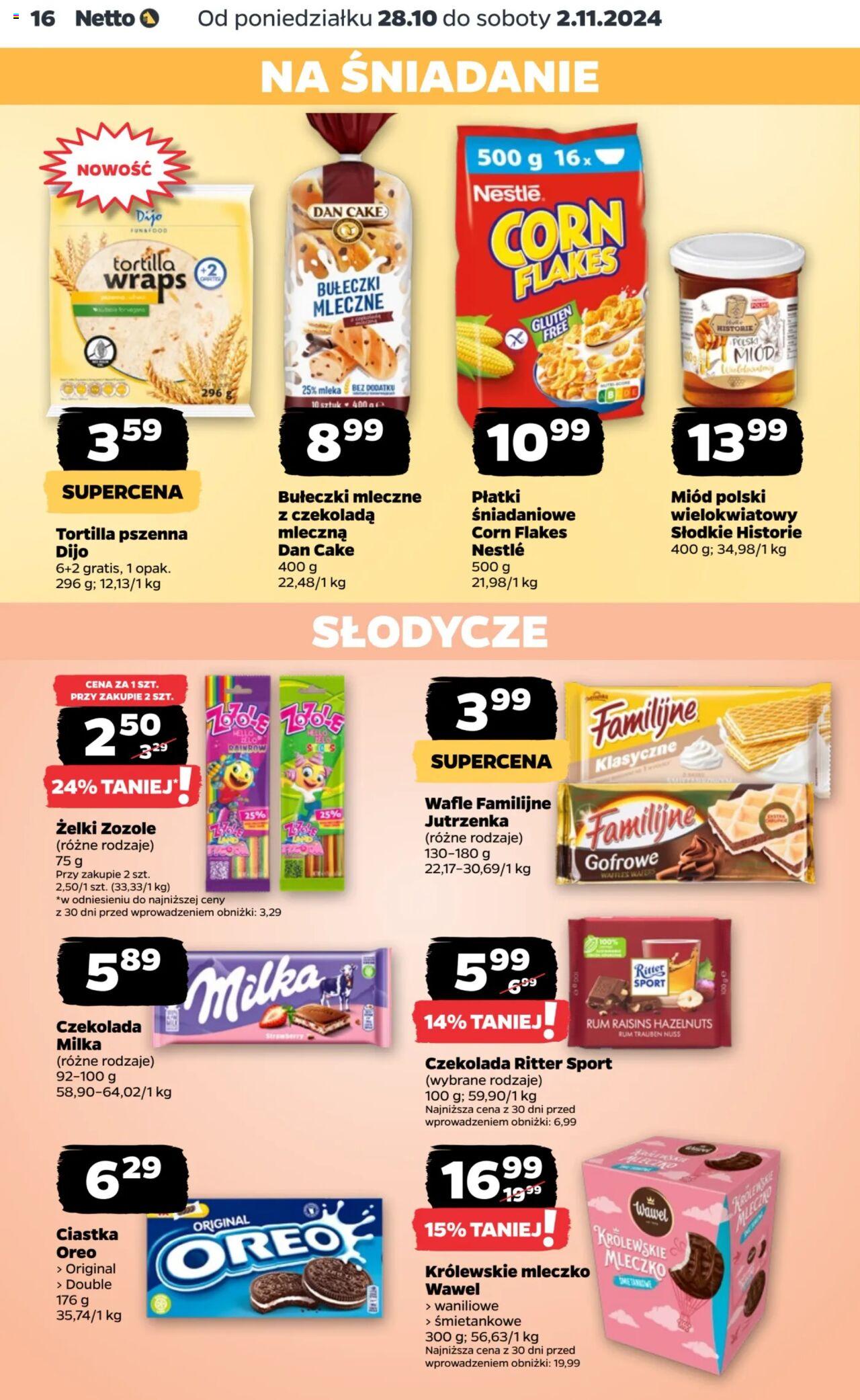 NETTO Gazetka ważna od 28.10.2024 do 02.11.2024 strona 16