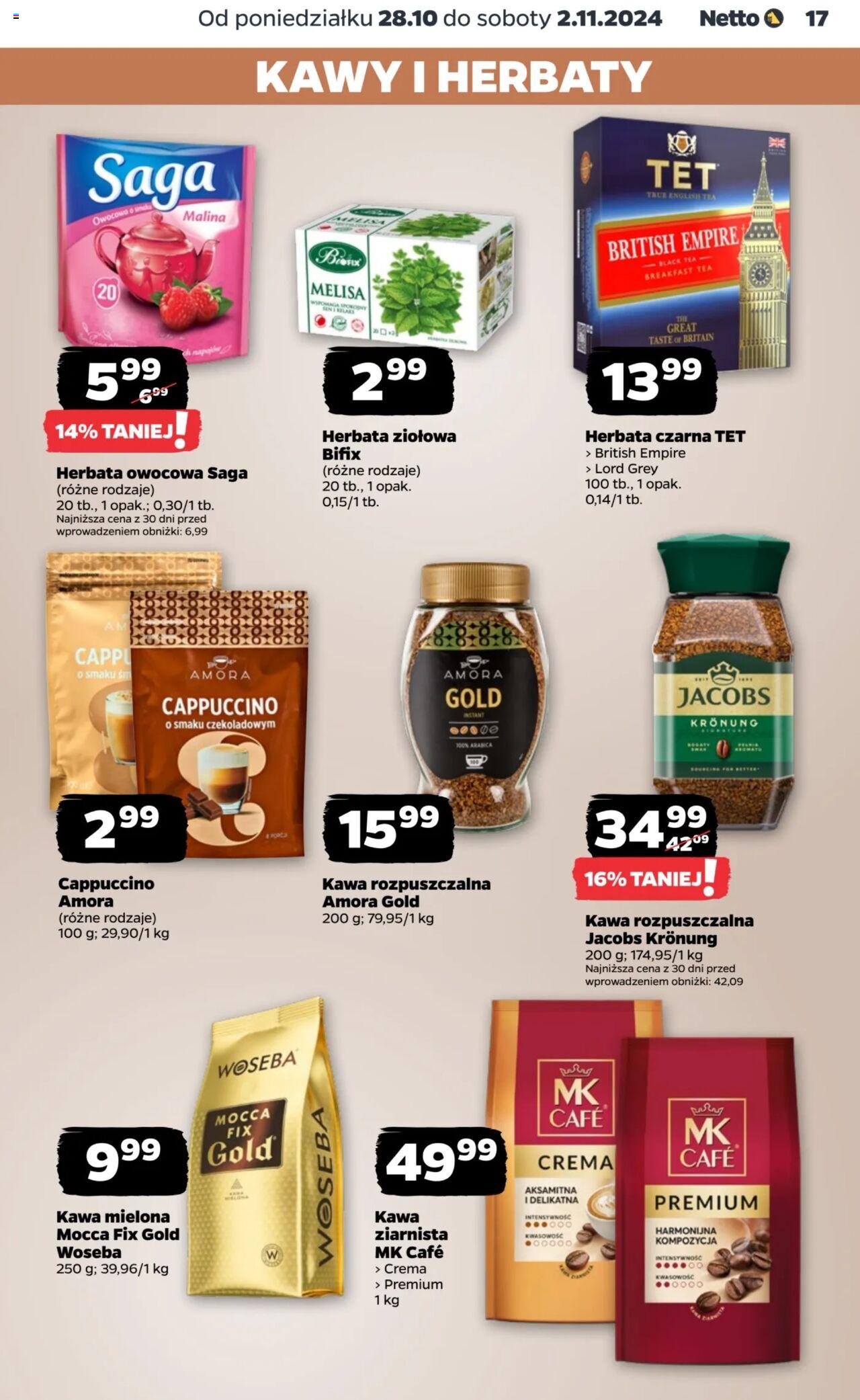 NETTO Gazetka ważna od 28.10.2024 do 02.11.2024 strona 17