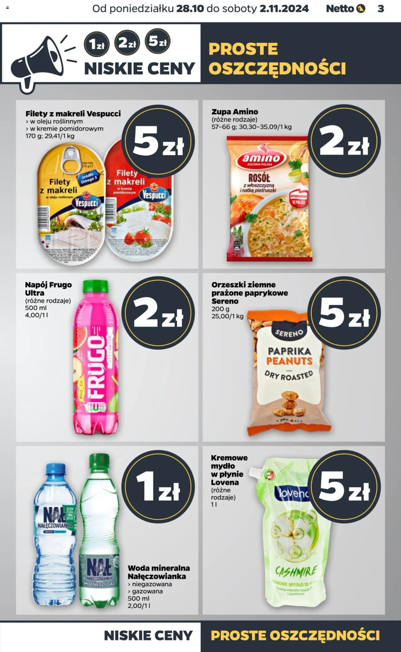 NETTO Gazetka ważna od 28.10.2024 do 02.11.2024 strona 3