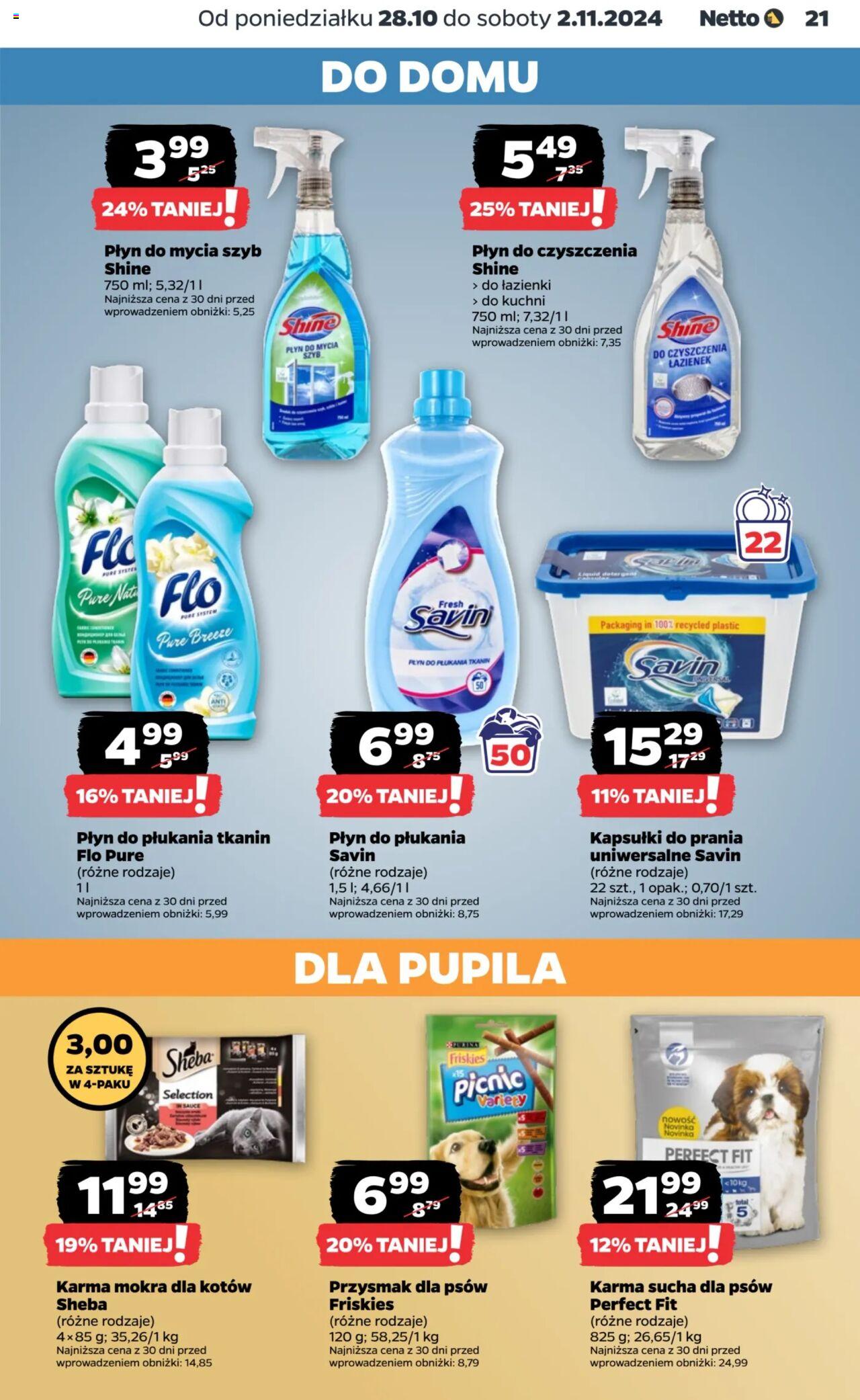 NETTO Gazetka ważna od 28.10.2024 do 02.11.2024 strona 21