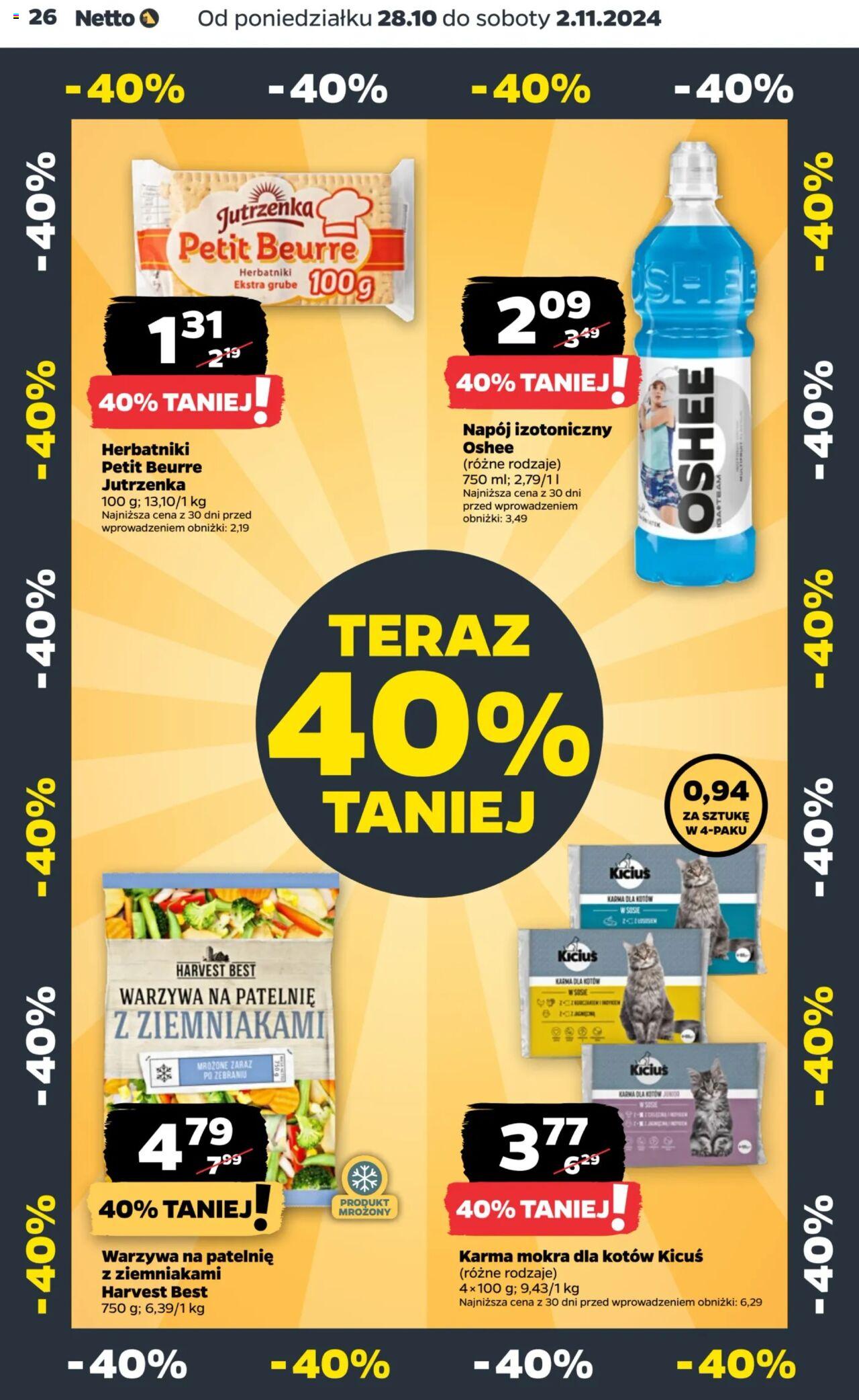 NETTO Gazetka ważna od 28.10.2024 do 02.11.2024 strona 26