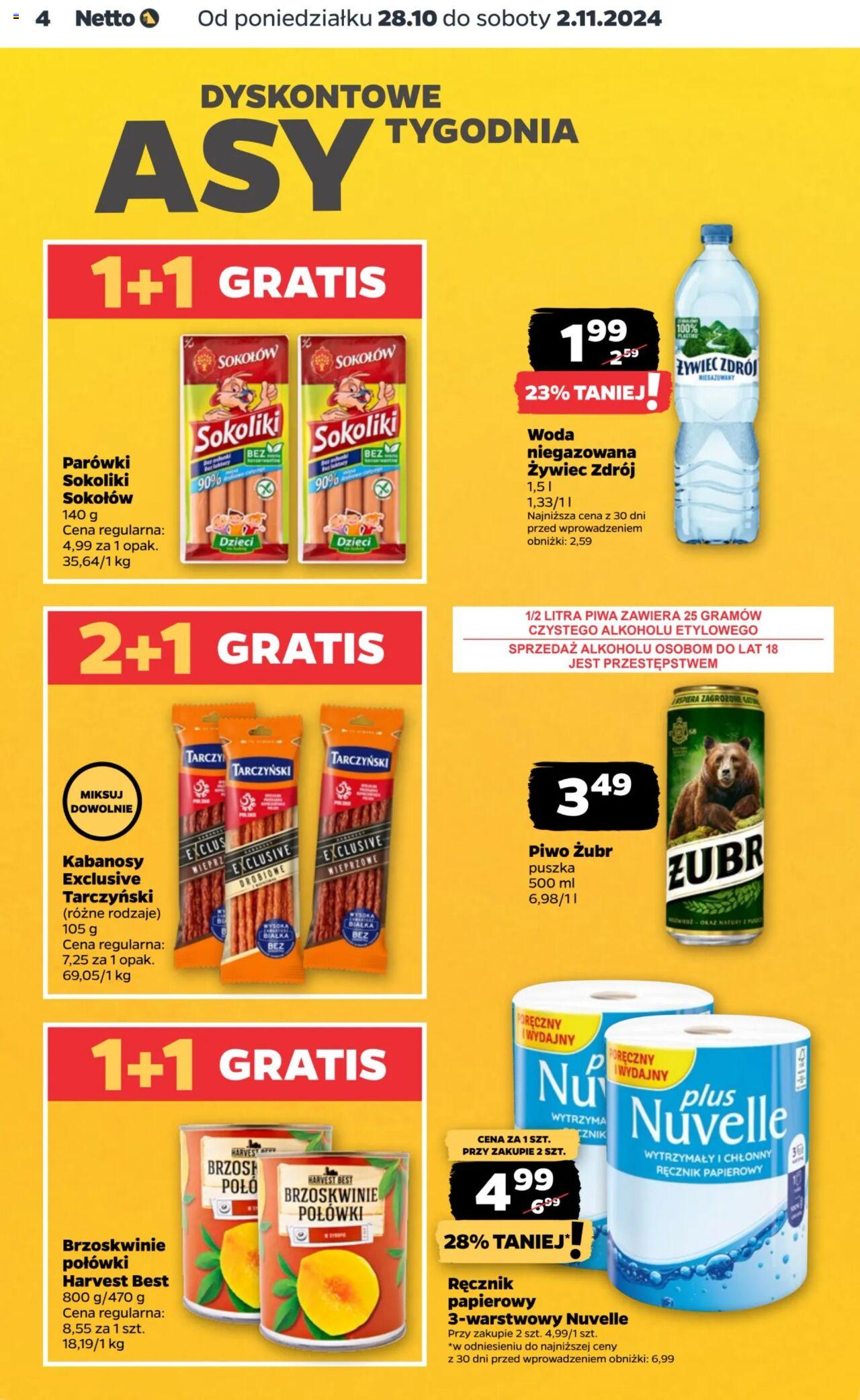 NETTO Gazetka ważna od 28.10.2024 do 02.11.2024 strona 4