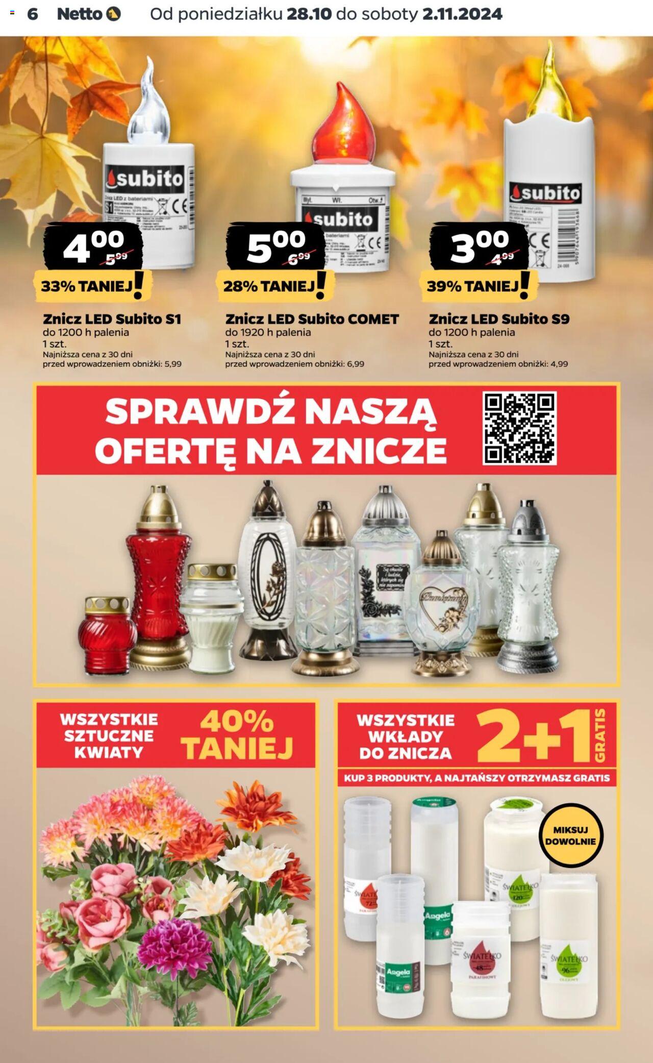 NETTO Gazetka ważna od 28.10.2024 do 02.11.2024 strona 6