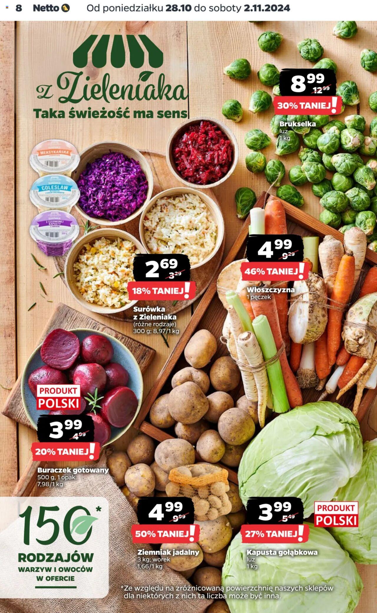 NETTO Gazetka ważna od 28.10.2024 do 02.11.2024 strona 8