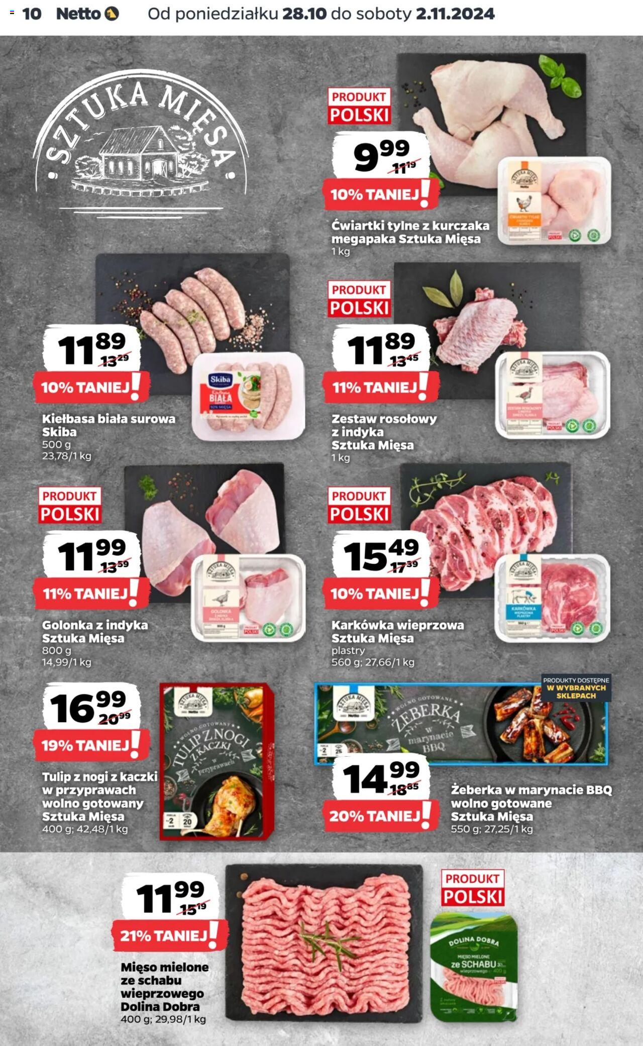 NETTO Gazetka ważna od 28.10.2024 do 02.11.2024 strona 10