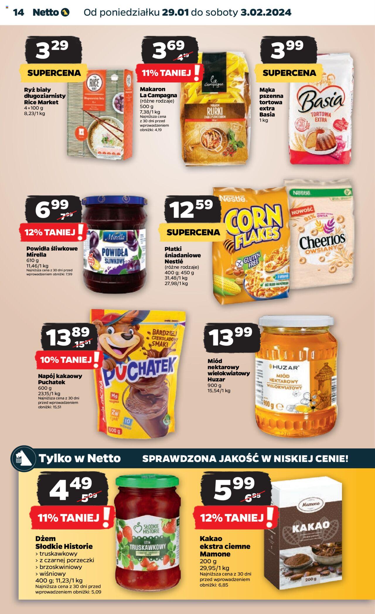 NETTO Gazetka ważna od 29.01.2024 do 03.02.2024 strona 14