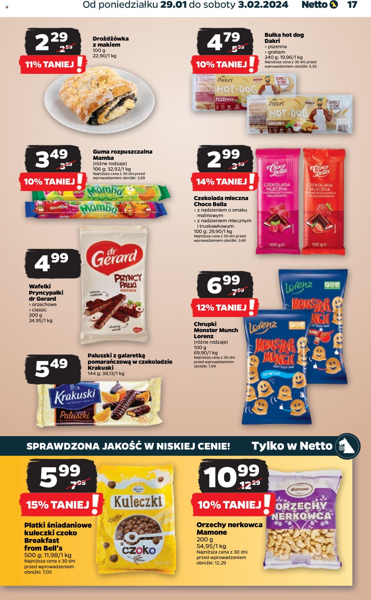 NETTO Gazetka ważna od 29.01.2024 do 03.02.2024 strona 17
