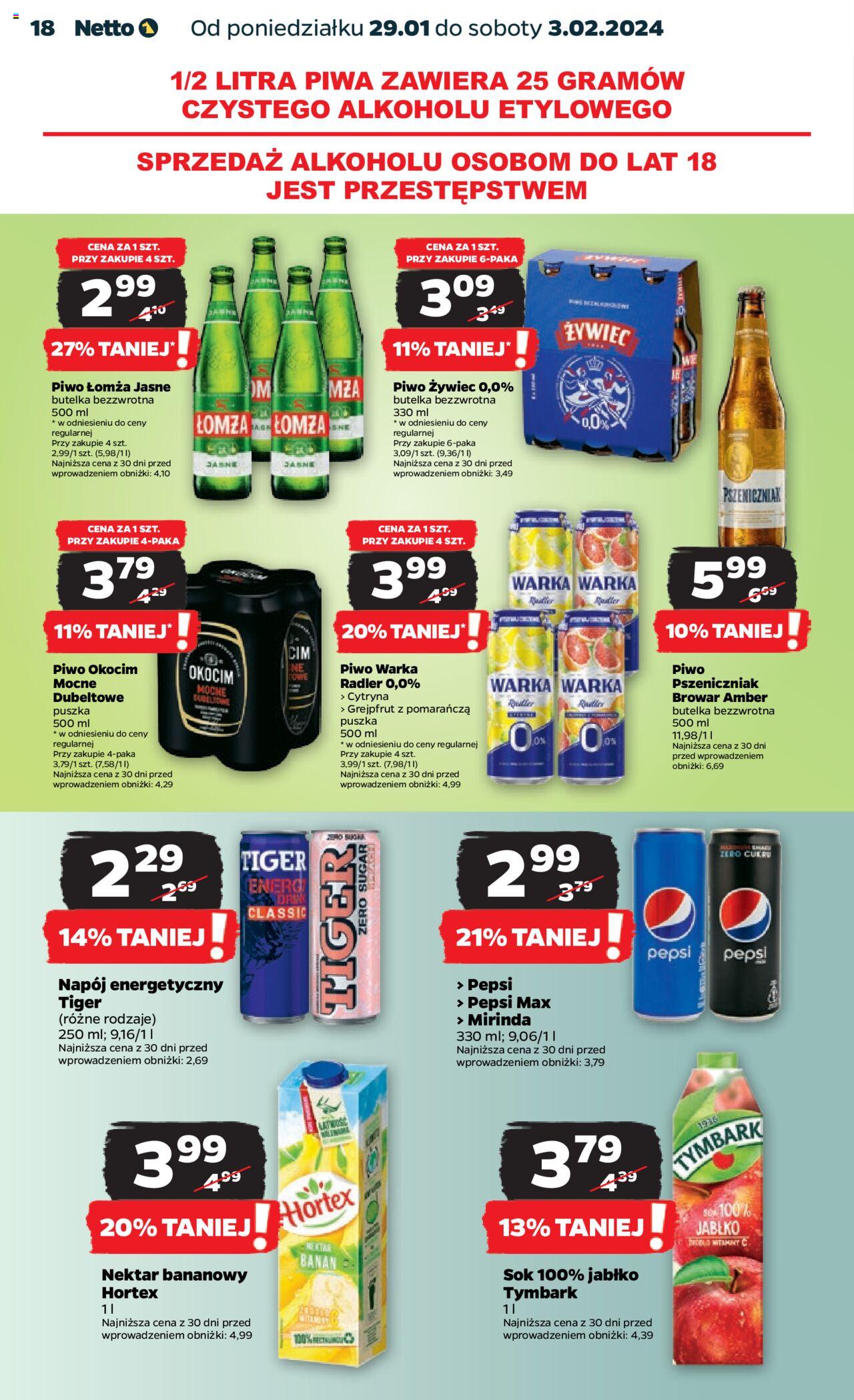 NETTO Gazetka ważna od 29.01.2024 do 03.02.2024 strona 18