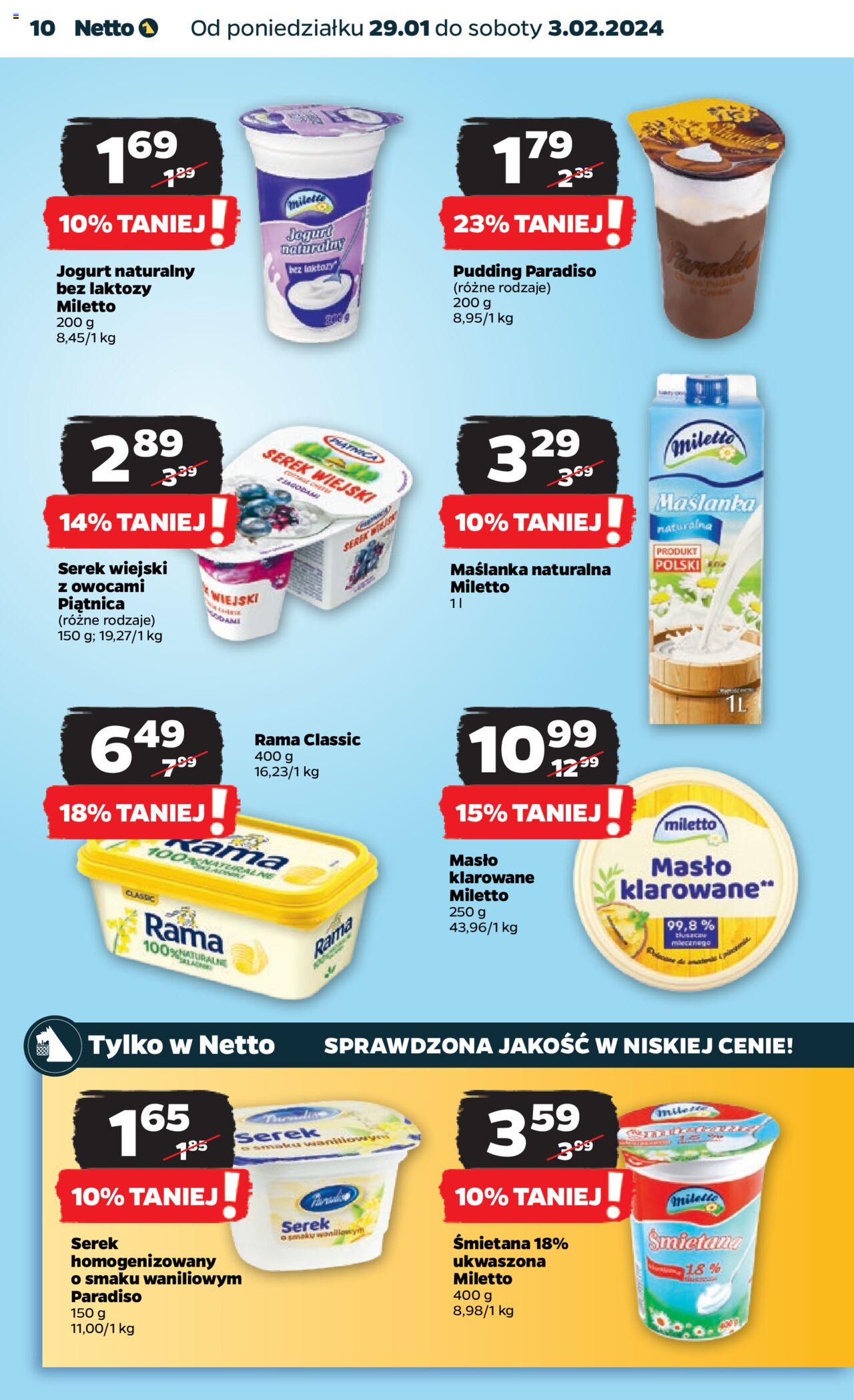 NETTO Gazetka ważna od 29.01.2024 do 03.02.2024 strona 10