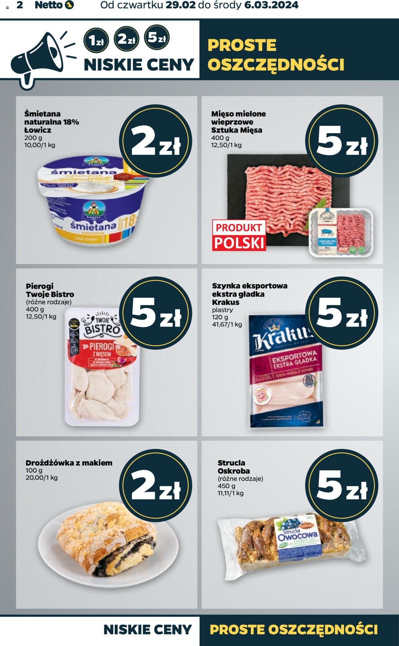 NETTO Gazetka ważna od 29.02.2024 do 06.03.2024 strona 2