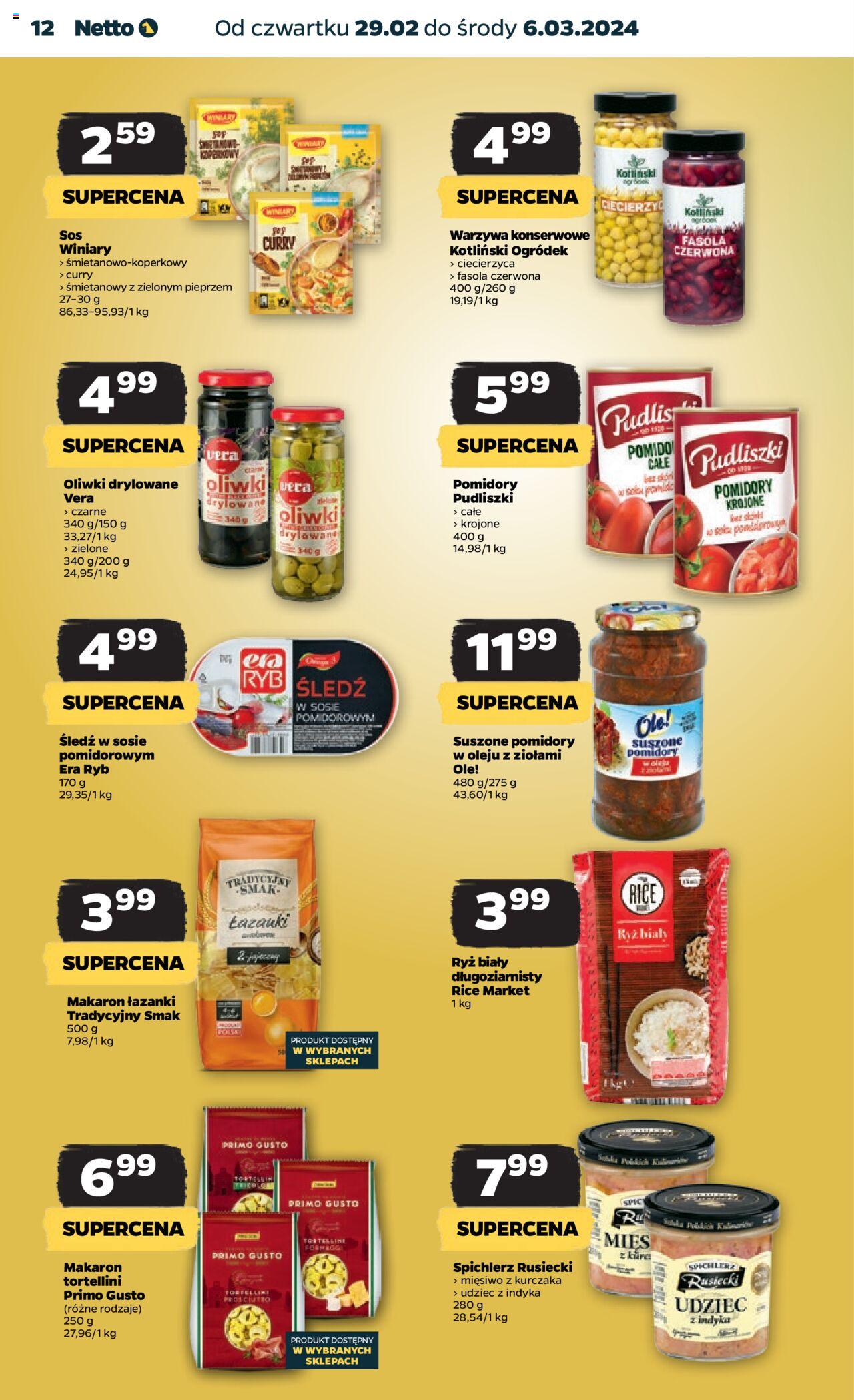 NETTO Gazetka ważna od 29.02.2024 do 06.03.2024 strona 12