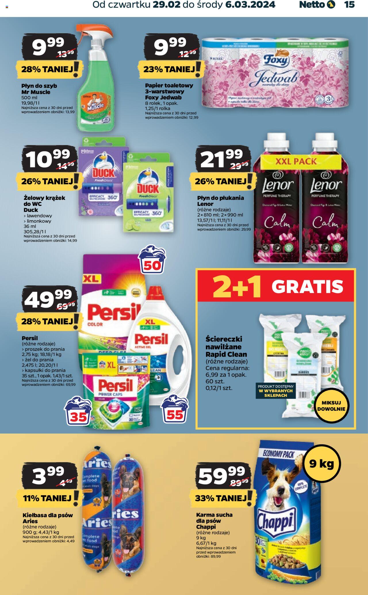NETTO Gazetka ważna od 29.02.2024 do 06.03.2024 strona 15