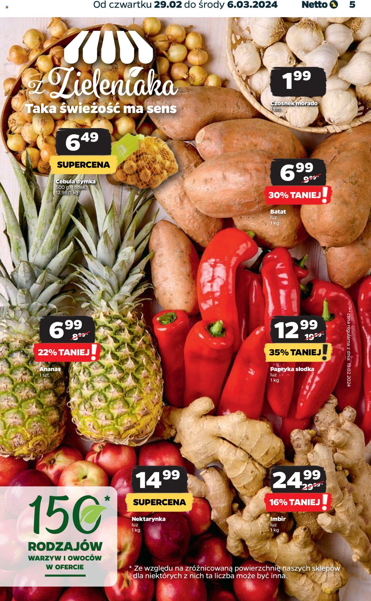 NETTO Gazetka ważna od 29.02.2024 do 06.03.2024 strona 5