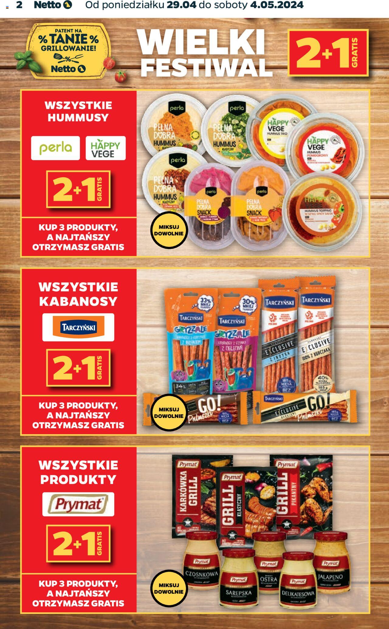 NETTO Gazetka ważna od 29.04.2024 do 04.05.2024 strona 2