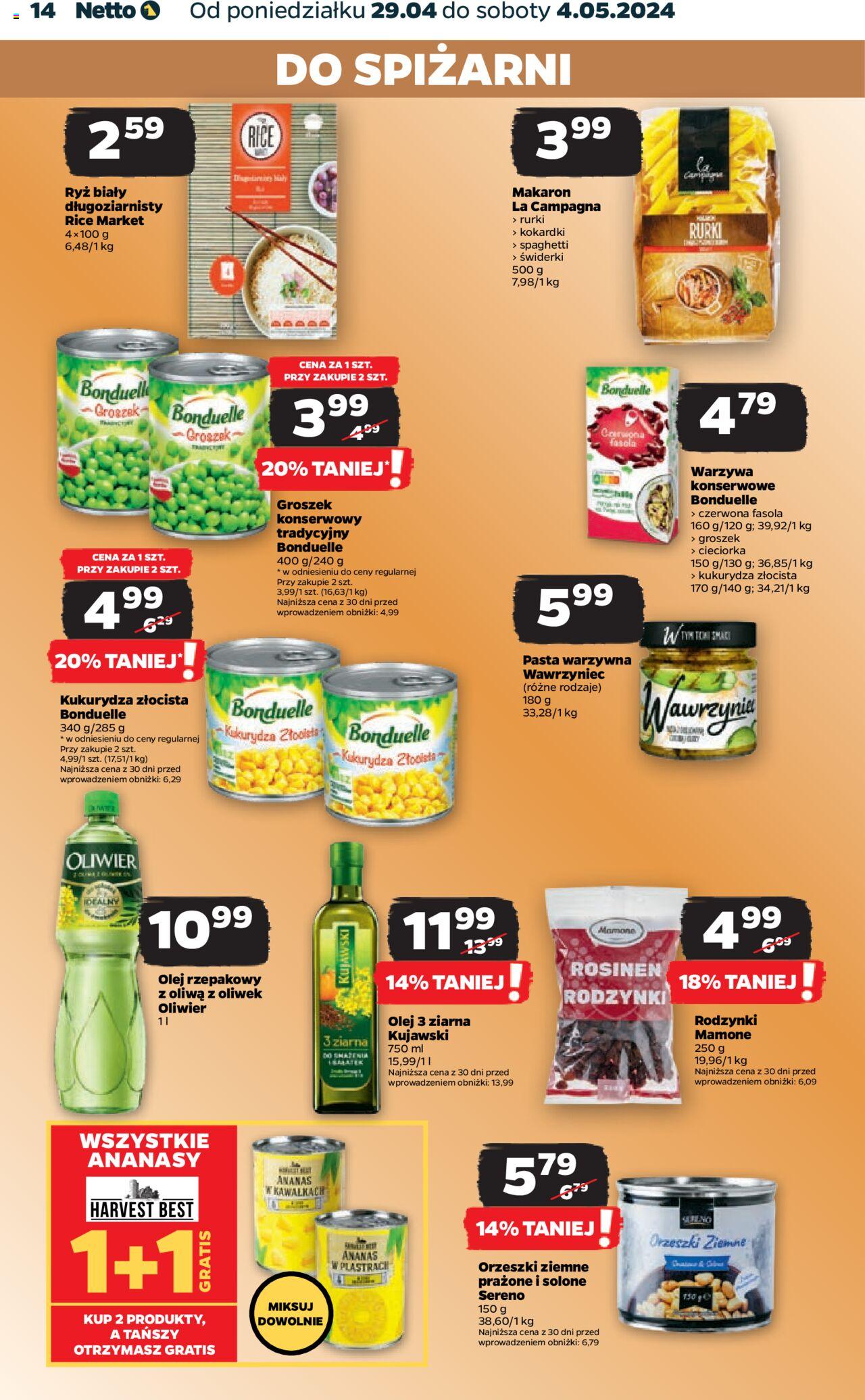 NETTO Gazetka ważna od 29.04.2024 do 04.05.2024 strona 14