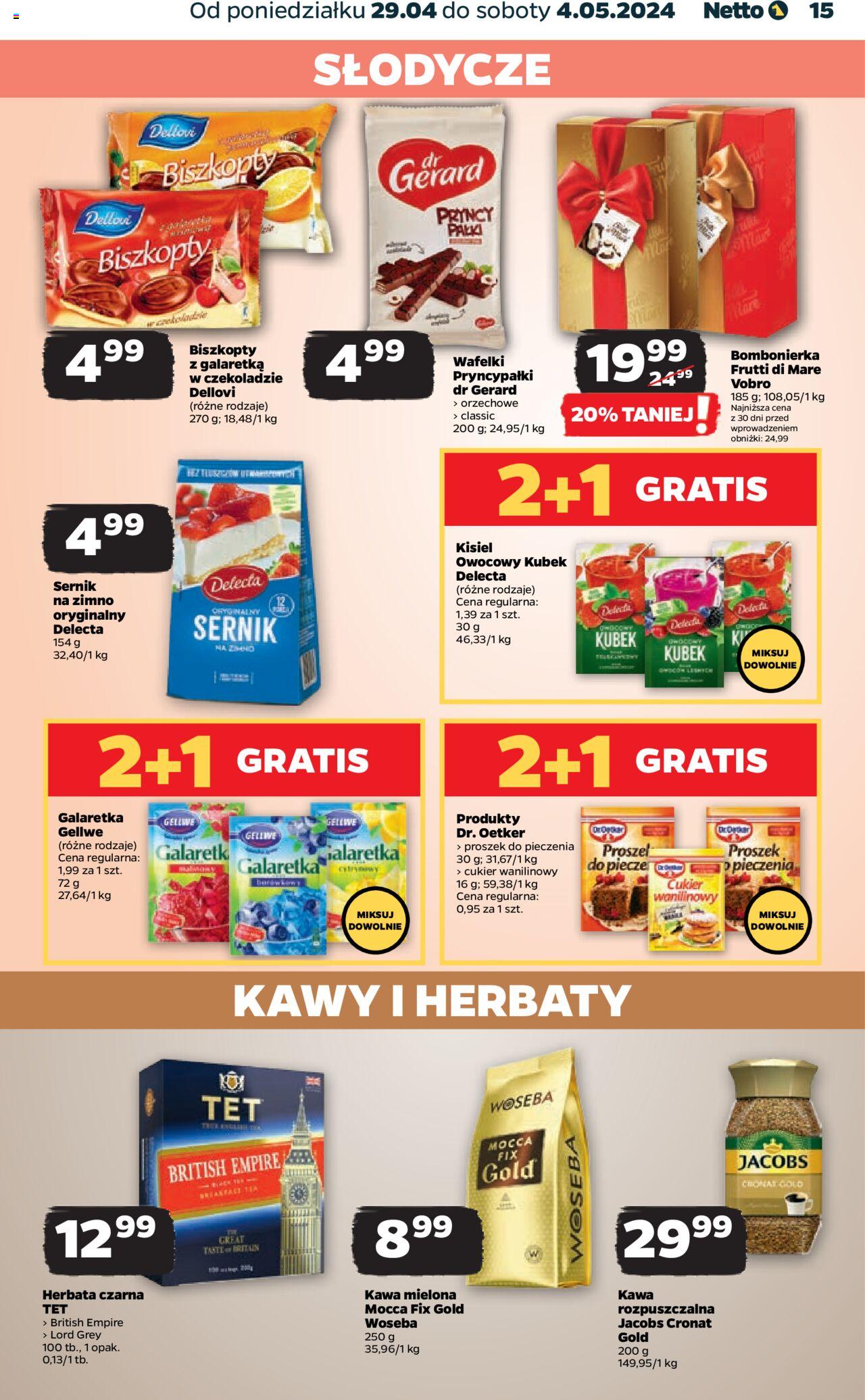 NETTO Gazetka ważna od 29.04.2024 do 04.05.2024 strona 15
