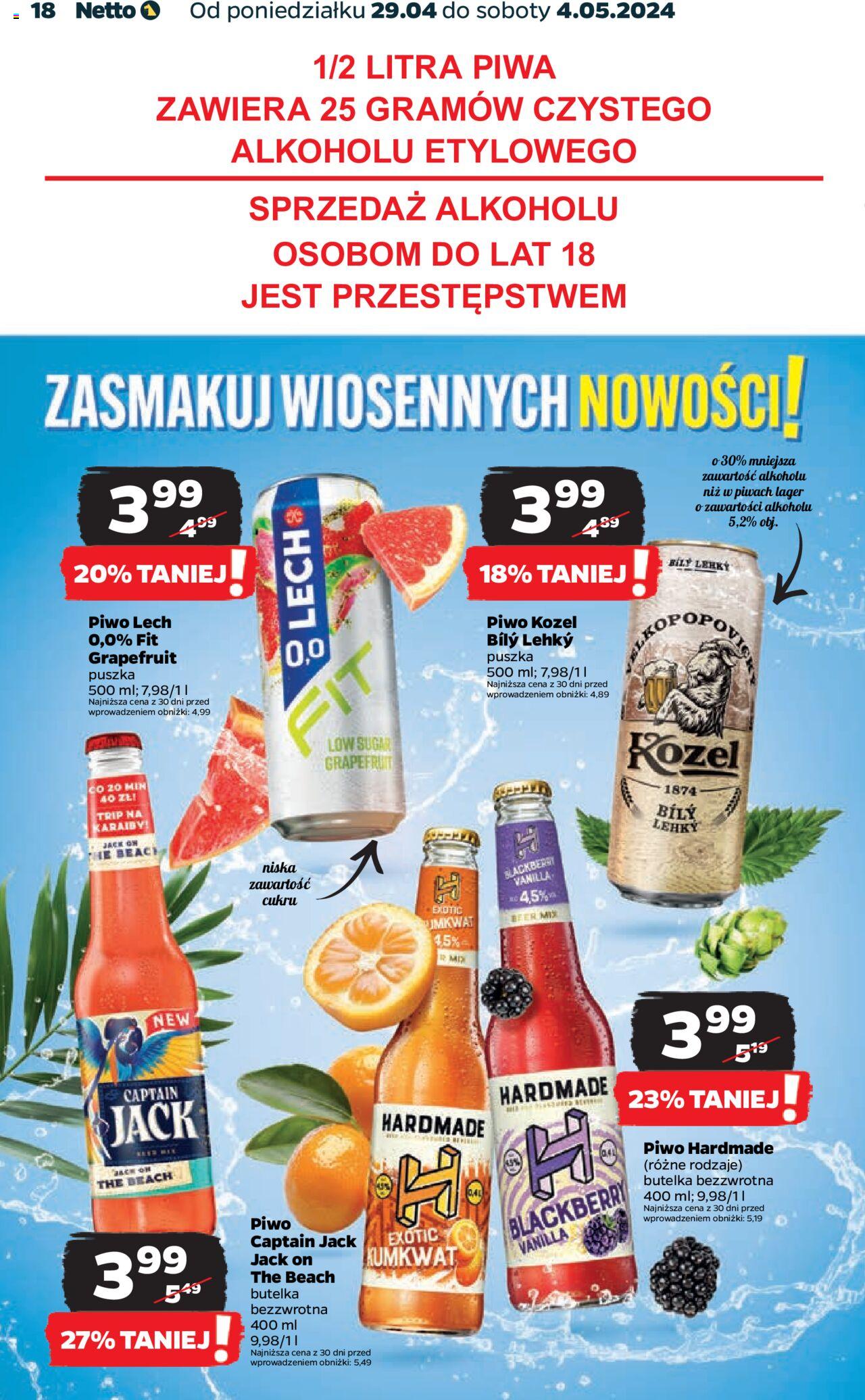 NETTO Gazetka ważna od 29.04.2024 do 04.05.2024 strona 18
