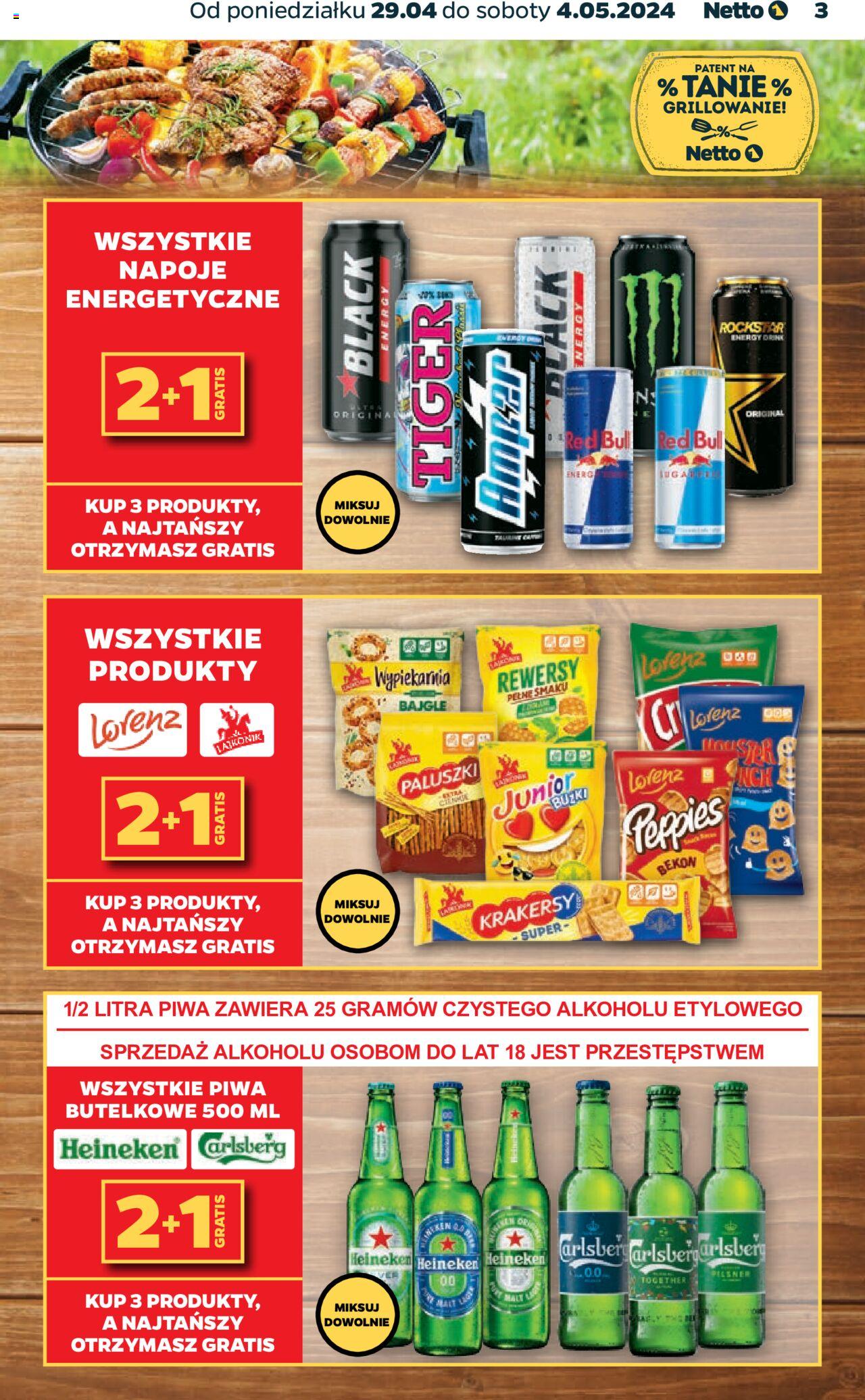 NETTO Gazetka ważna od 29.04.2024 do 04.05.2024 strona 3