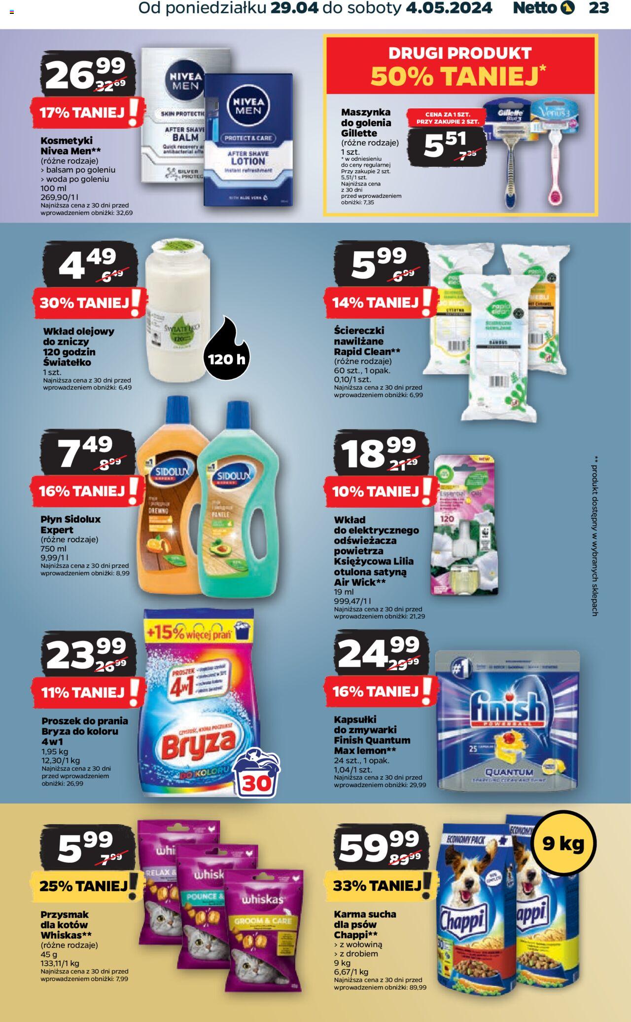 NETTO Gazetka ważna od 29.04.2024 do 04.05.2024 strona 23