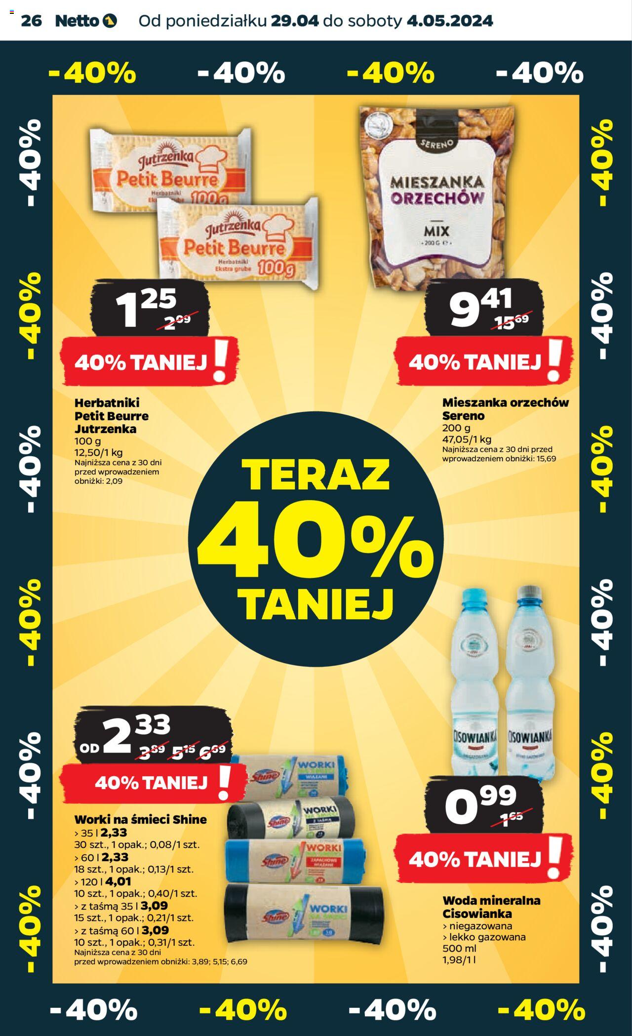 NETTO Gazetka ważna od 29.04.2024 do 04.05.2024 strona 26
